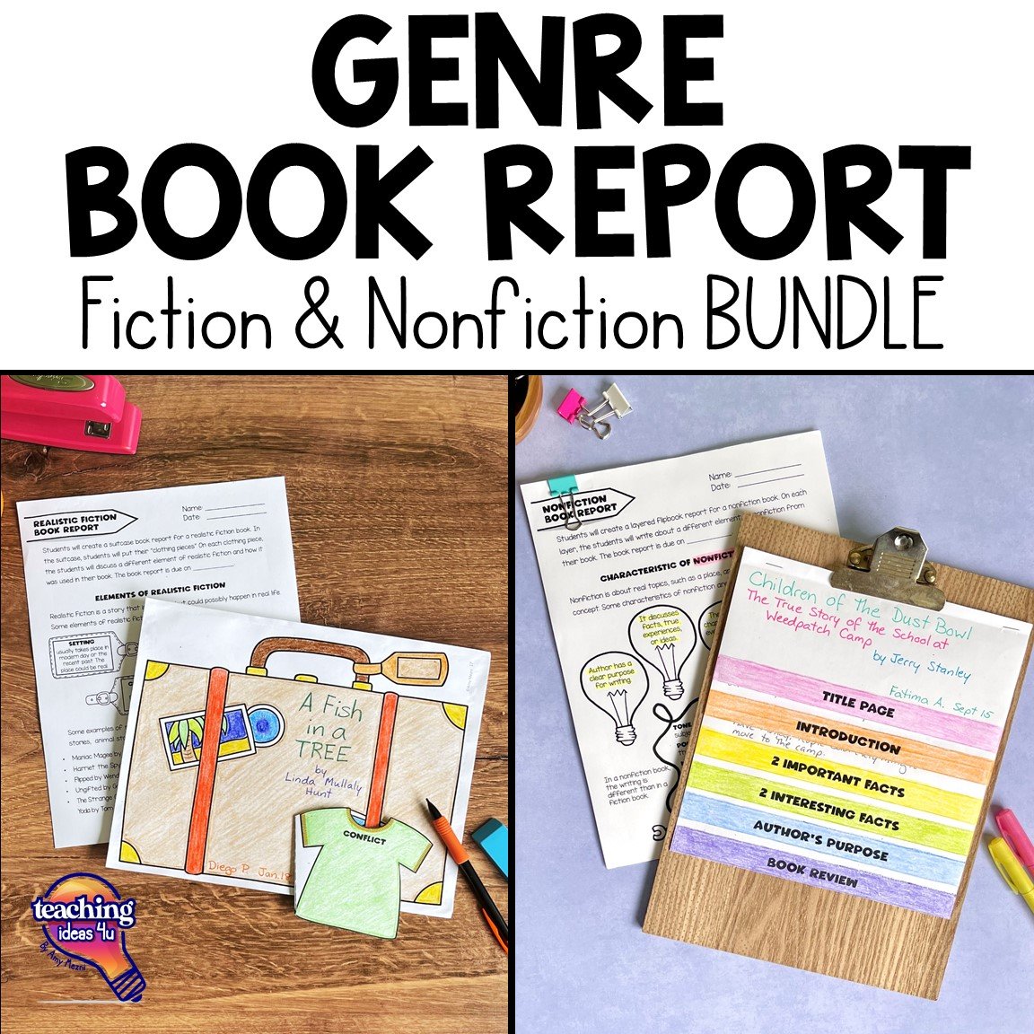 Genre Book Reports Bundle