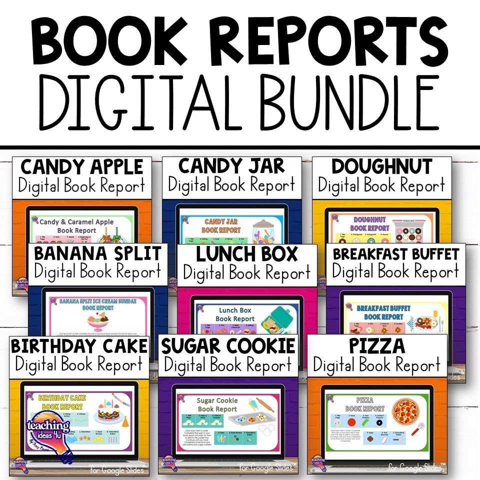 Digital Book Reports Bundle