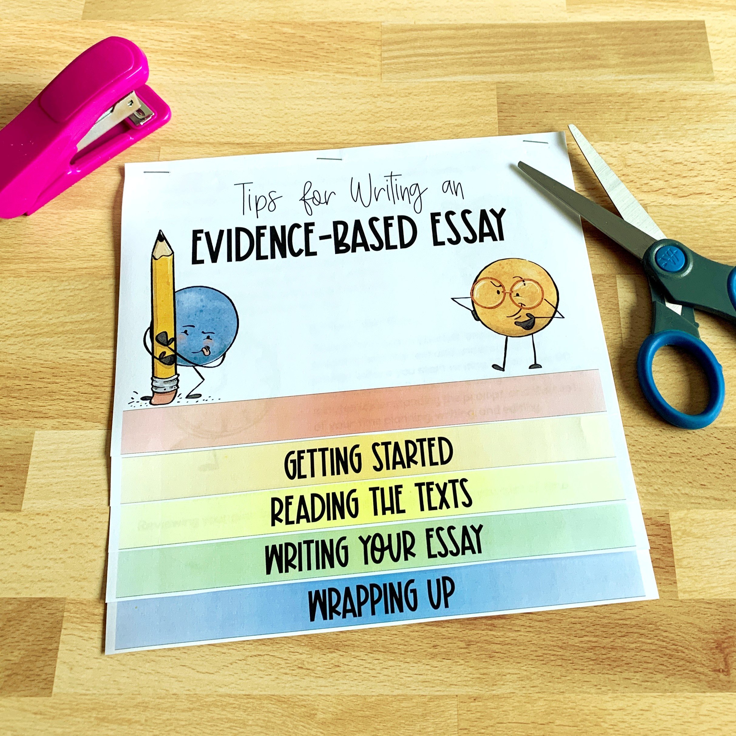 Free Flipbook on Tips for Writing an Evidence-Based Essay