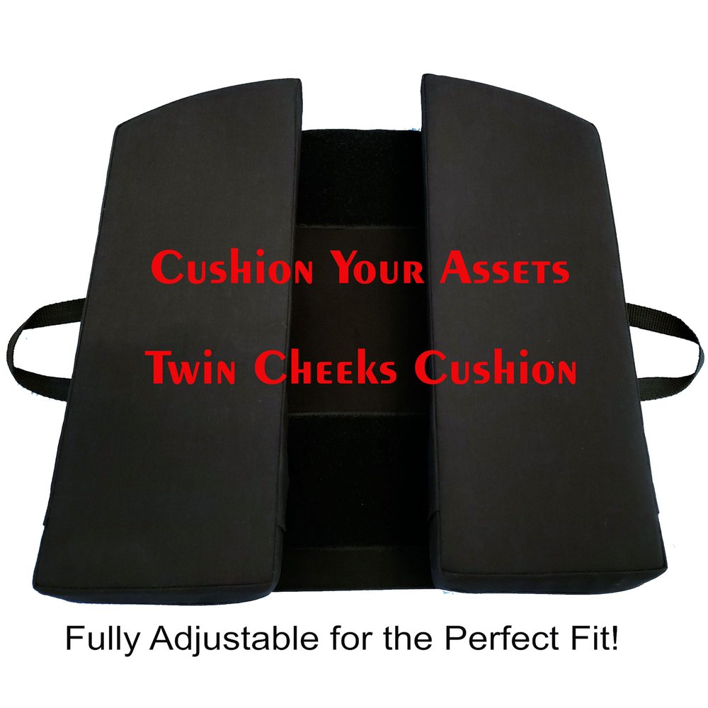Twin Cheeks coccyx and pelvic pain cushion — Cushion Your Assets