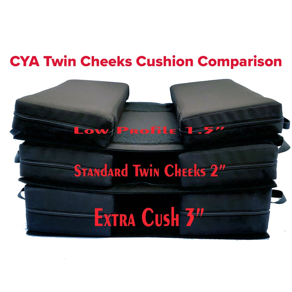 Twin Cheeks coccyx and pelvic pain cushion — Cushion Your Assets