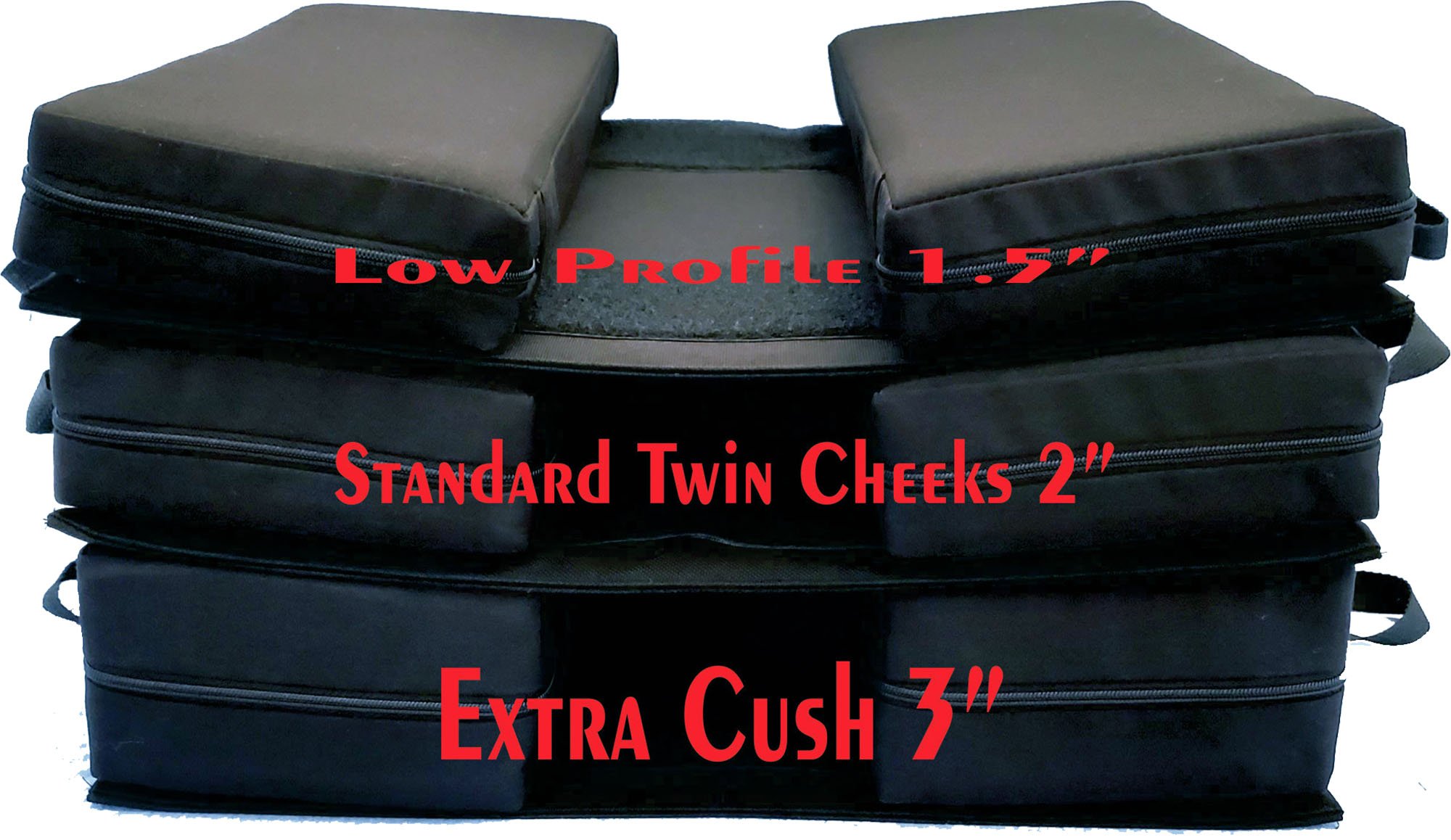 Low Profile Twin Cheeks Cushion — Cushion Your Assets