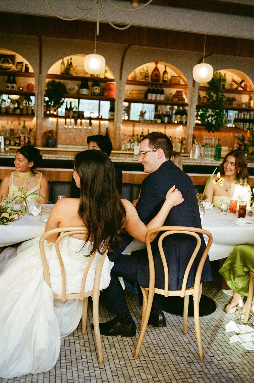 Lina and Scott - Oberlin Restaurant