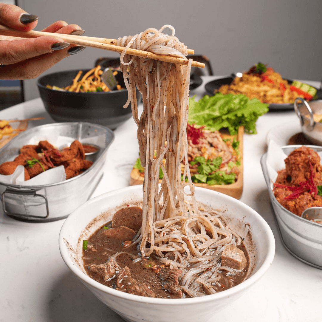 Thai Boat Noodles at Bangkok Thai Restaurant