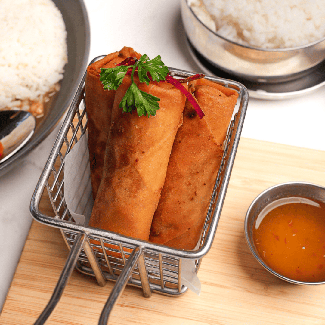 vegetable spring rolls