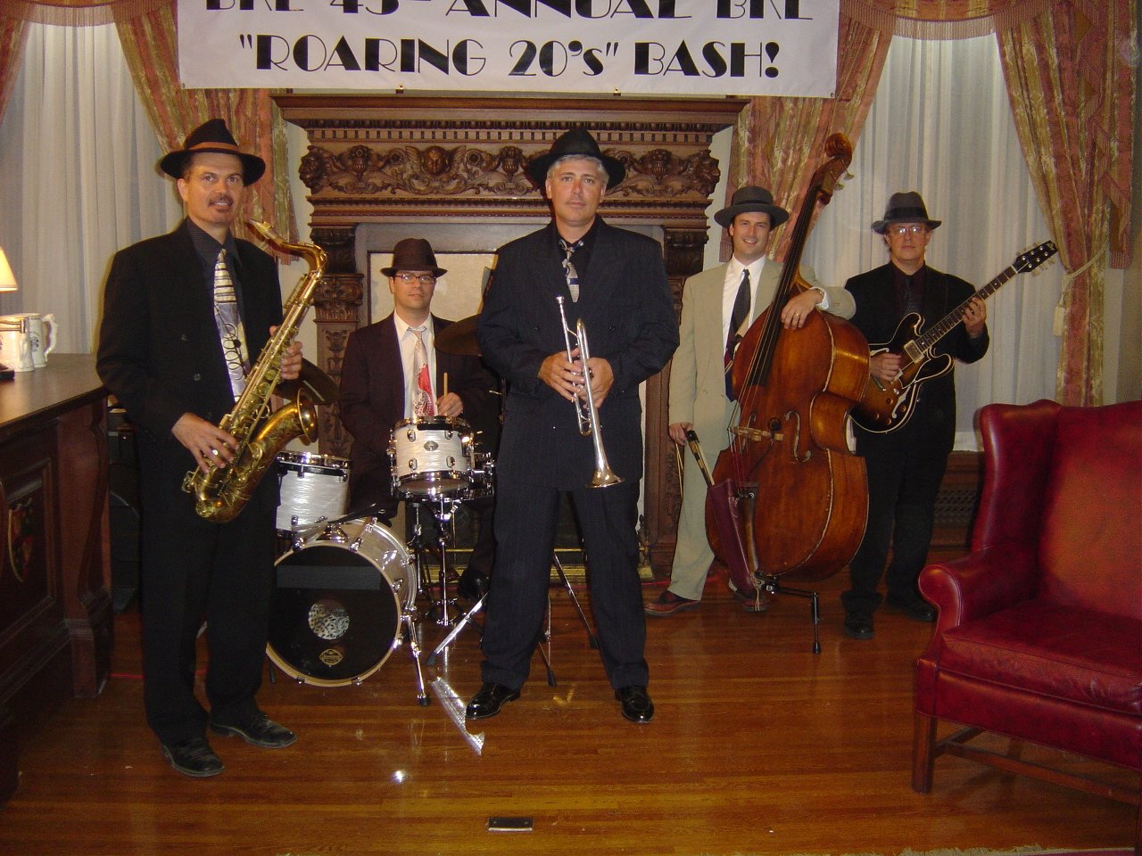 Great Gatsby Roaring 20’s Styled Band