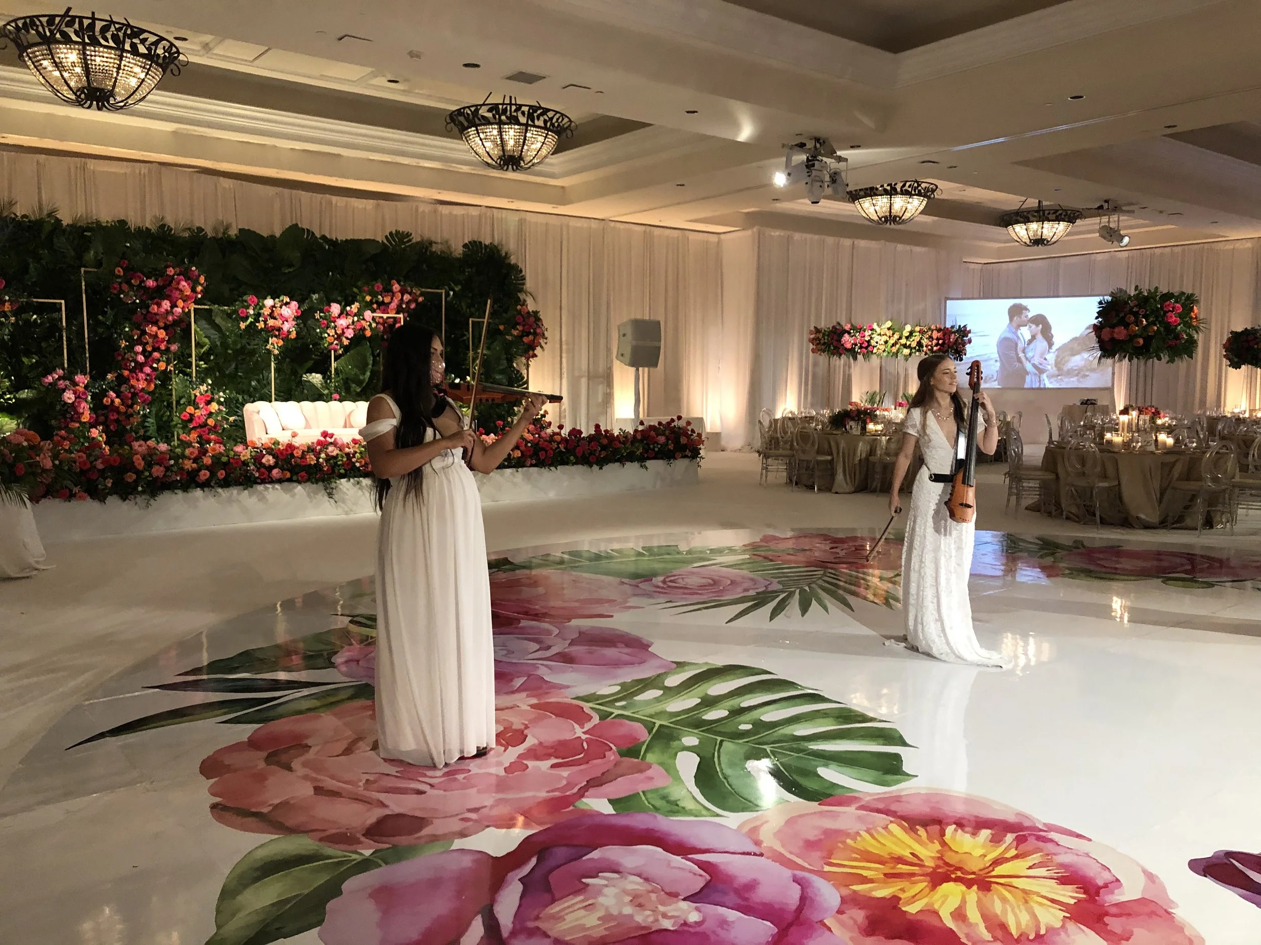 Electric Angels String Trio | Sunset Strings for Rooftop Ceremonies &amp; Garden Weddings