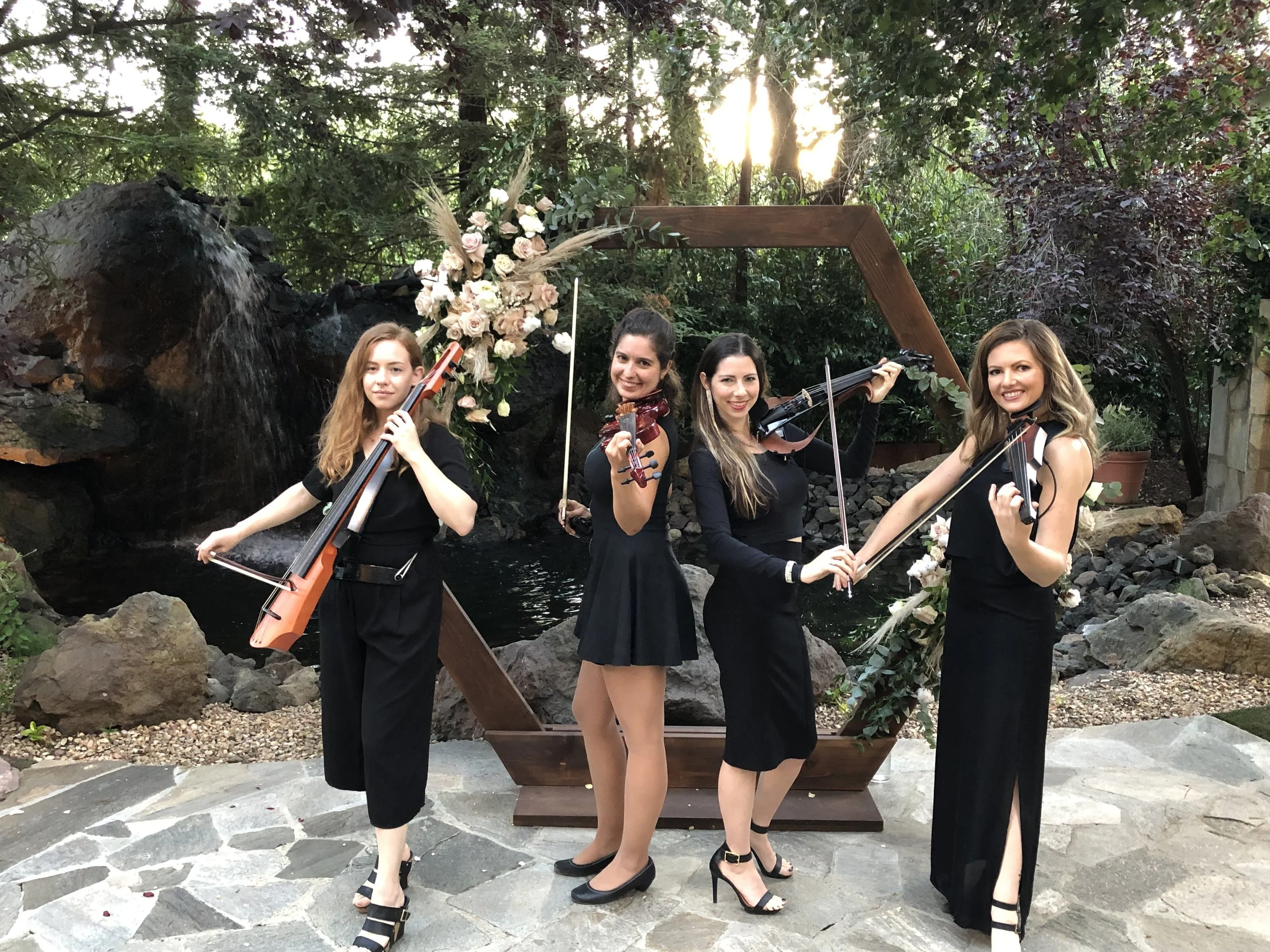 Electric Angels String Trio | Romantic Strings for Fall Weddings &amp; Sunset Ceremonies