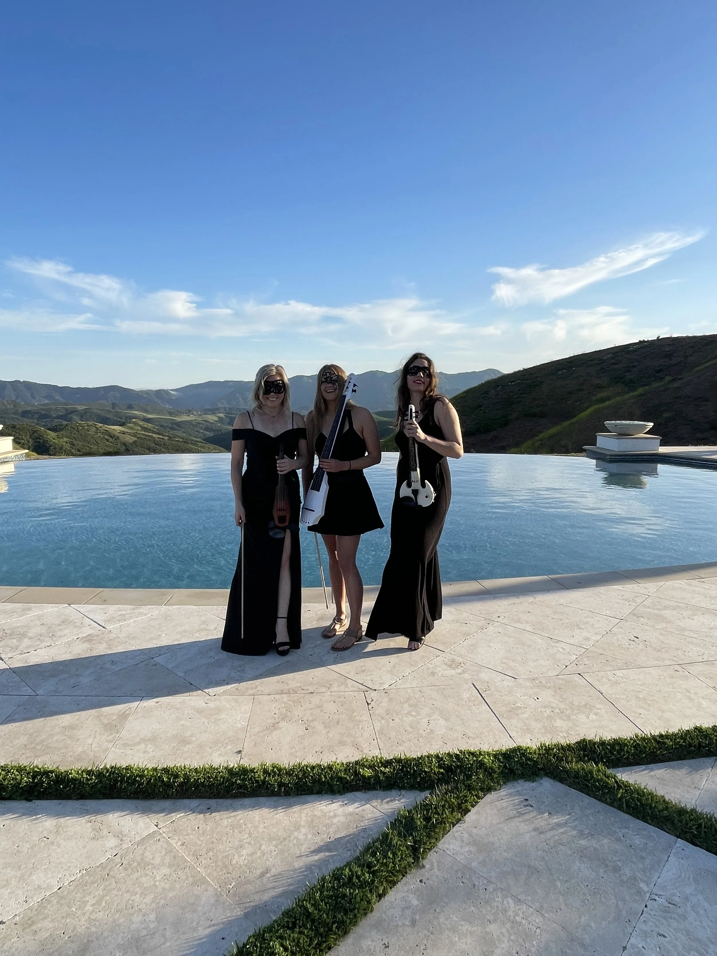 Electric Angels String Trio | Live String Music for Winter Weddings and Holiday Events