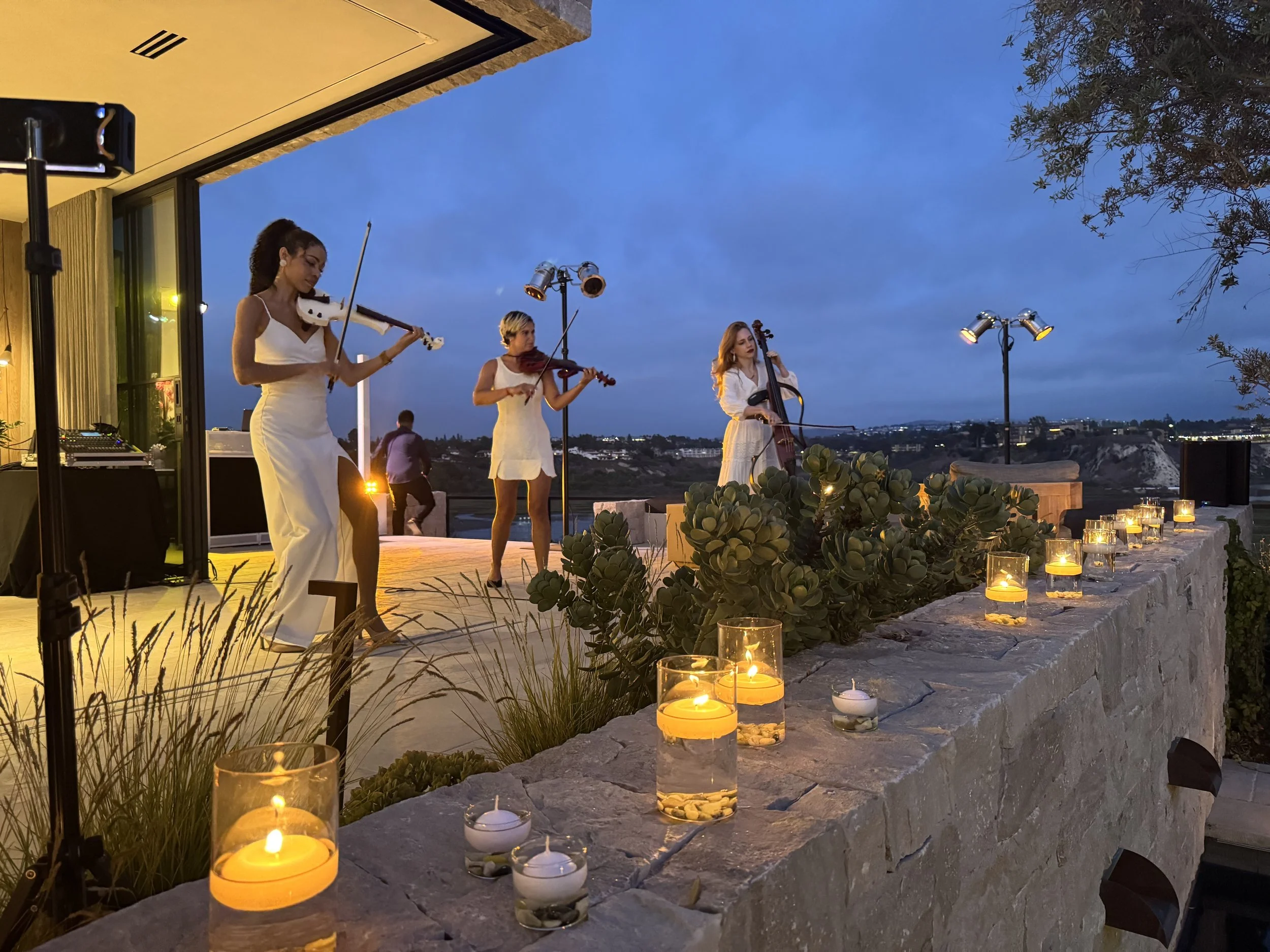 Electric Angels String Trio | Strings for Vow Renewals &amp; Intimate Romantic Gatherings