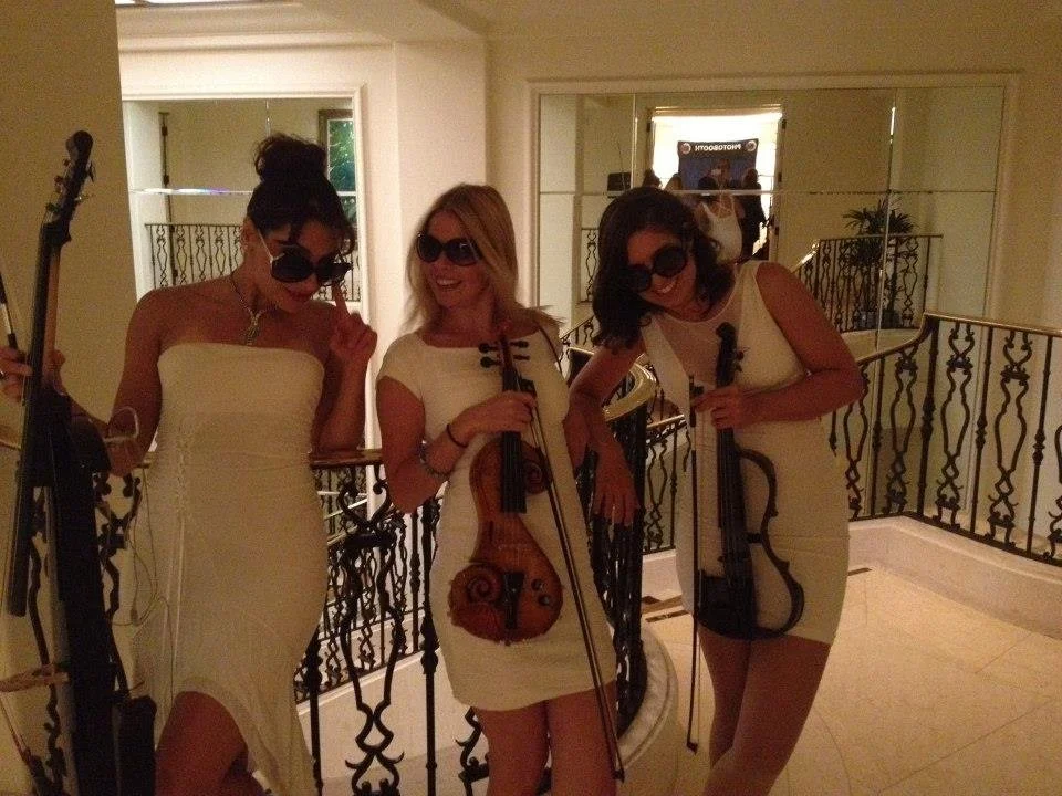 Electric Angels String Trio | Strings for Cinematic Weddings &amp; Grand Ballroom Receptions in Los Angeles