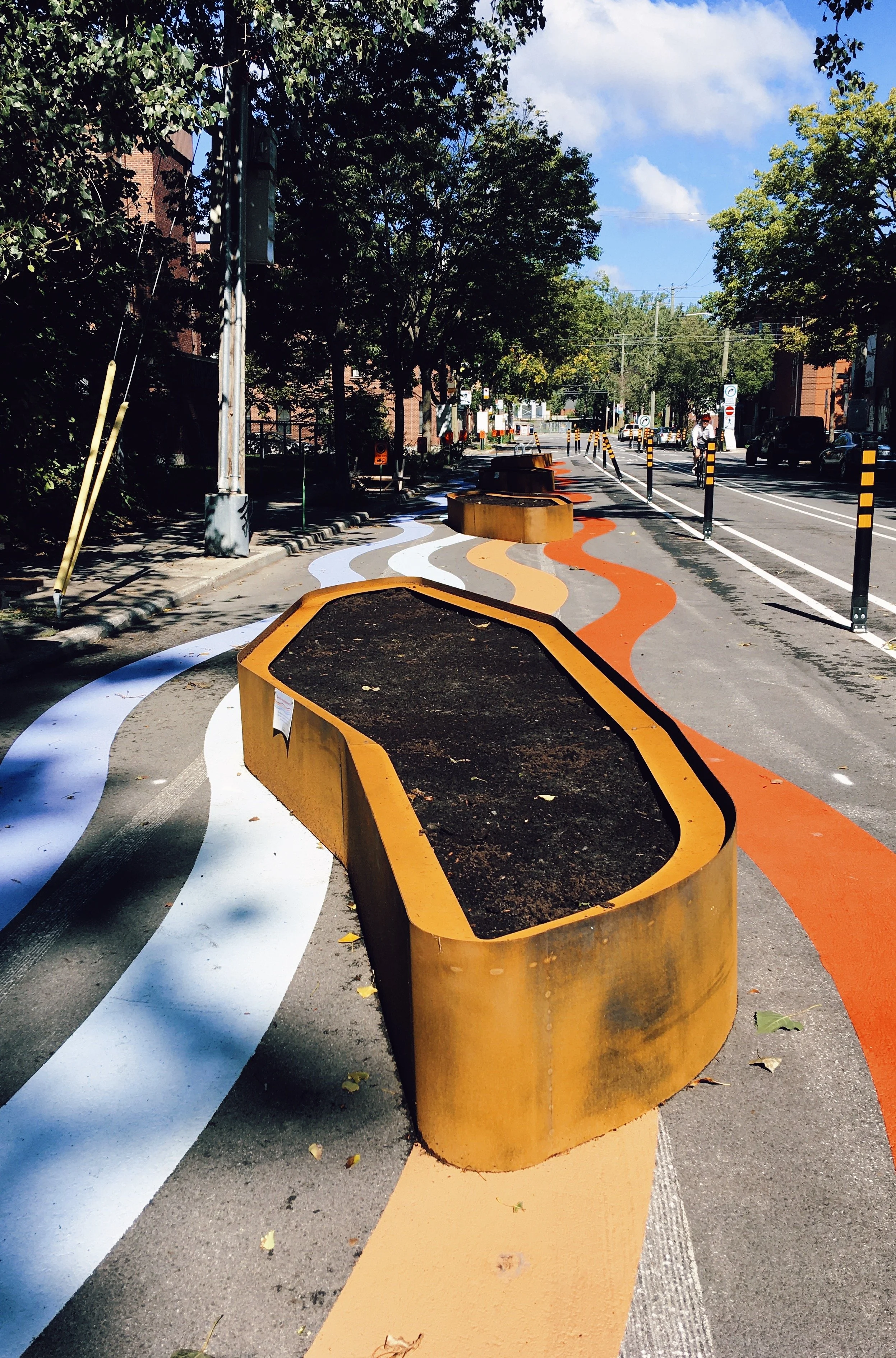 Bacs sur mesure / rue Island