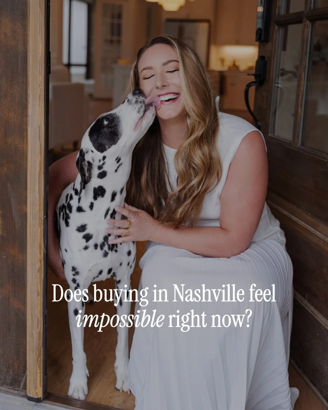 Buying in Nashville feels impossible right now, right?

Prices are up, competition feels intense and it seems like every home you see would require you to compromise on your must-haves.

But here&rsquo;s what we&rsquo;re actually seeing:

✨ More home