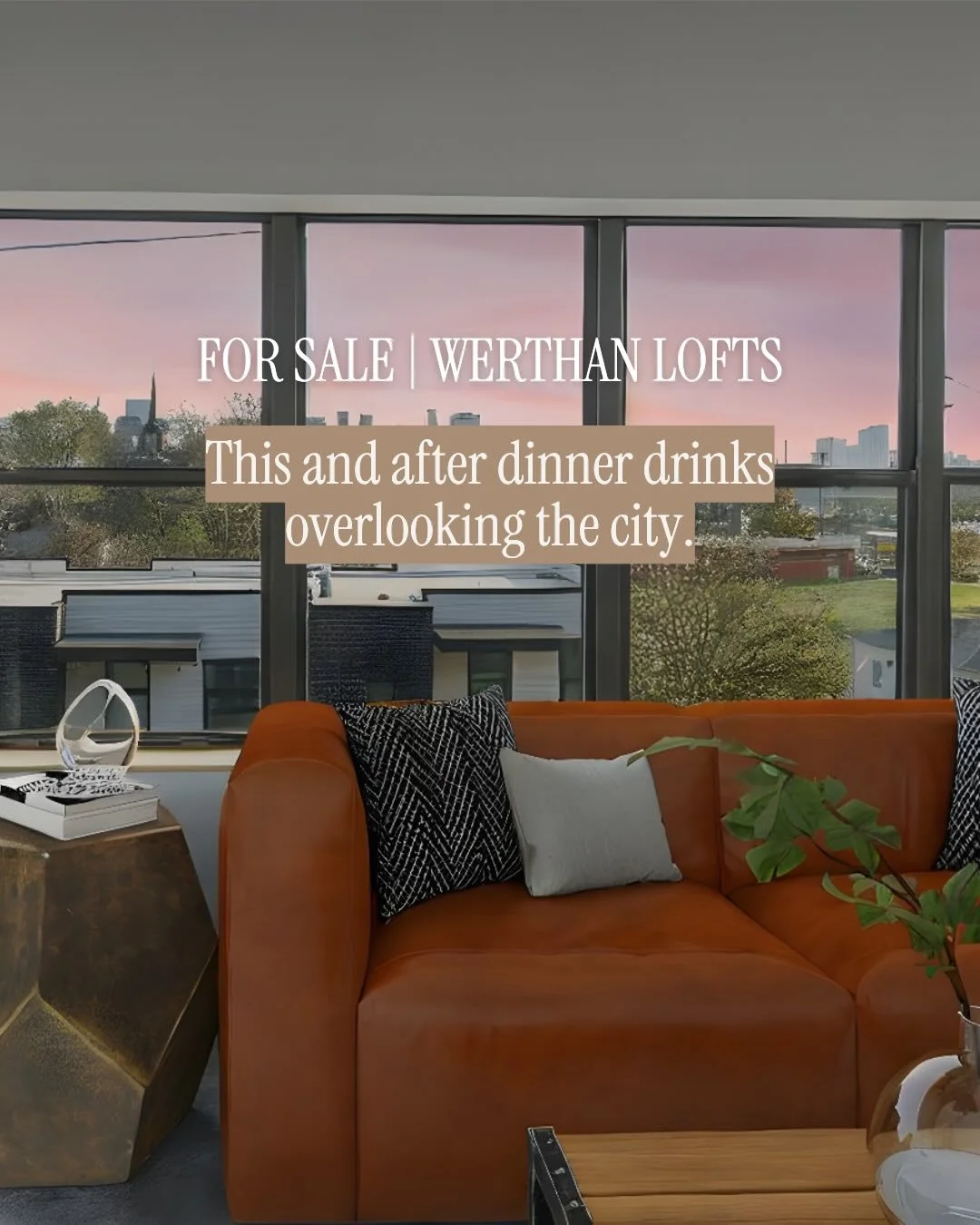Sometimes it&rsquo;s just about seeing something in a slightly different light to realize that it was actually made for you.

We virtually staged this amazing Werthan loft to see what it would look like with some different furniture arrangements. It 