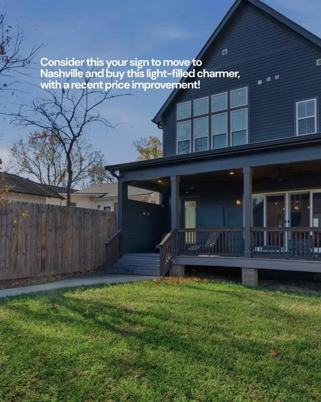 The universe is literally handing you a sign right now.

This light-filled charmer in East Nashville just had a price improvement, and if you&rsquo;ve been thinking about making a move, this might be exactly what you&rsquo;ve been waiting for.

Want 