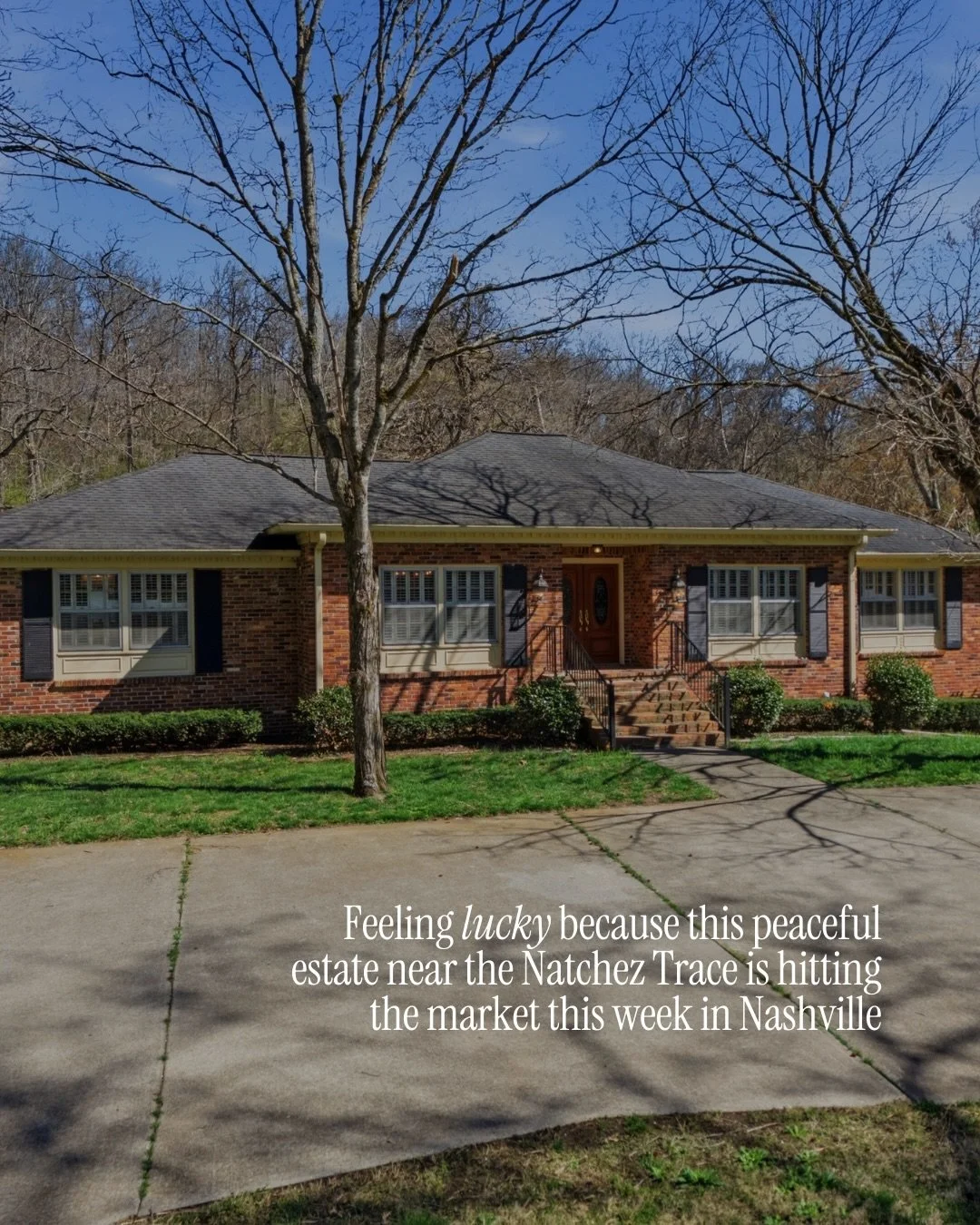 Feeling lucky? This Nashville home is hitting the market this week, and it may just be the one you&rsquo;ve been waiting for 🍀

Swipe through to see why ➡️ 

A few other things we love about this one: 
🍀 Four bedrooms and three full bathrooms upsta
