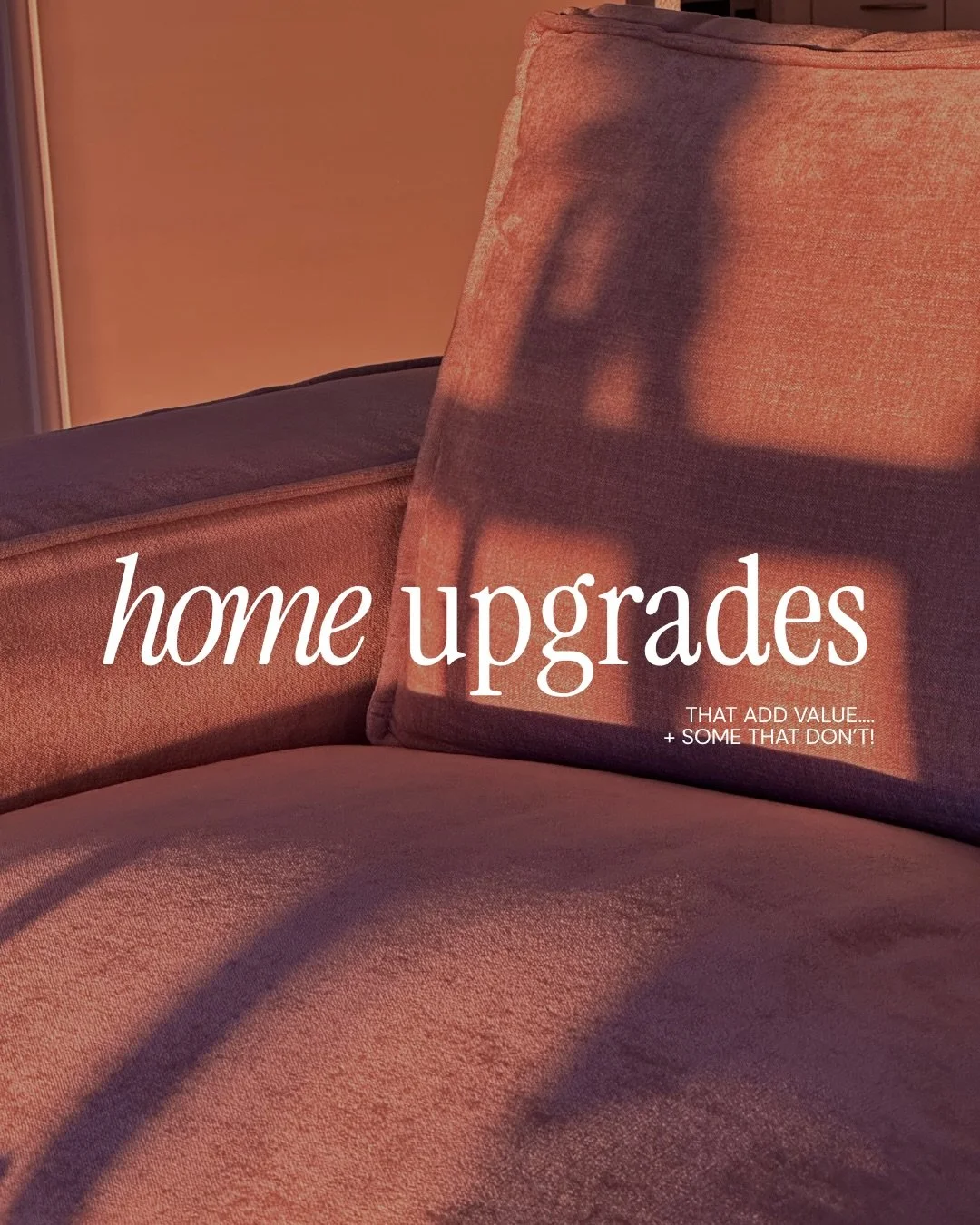 Not all home upgrades are created equal. Some changes add value, while others (usually the niche, fun things) tend to cost more when the time to sell comes.

We recommend - 
👍 Minor kitchen remodels like repainting, getting new countertops, replacin