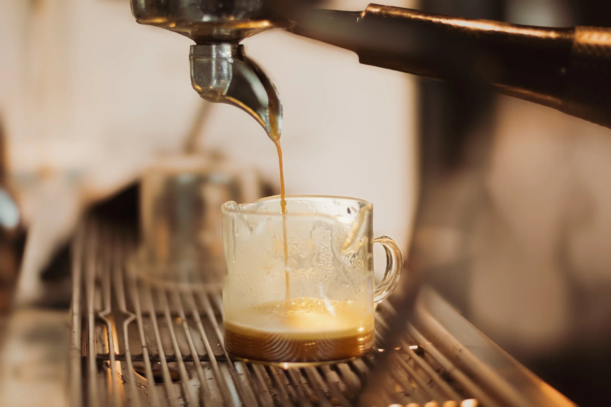 There aren't many daily sights better than a fresh espresso shot pulling the perfect color! ☕😍
*
*
*
 #sanduskybookbar #smallbusinessowner #bar #coffee #bookstore #book #sanduskyohio #coffeeshop #smallbusiness #mocktail #cocktail #cafe