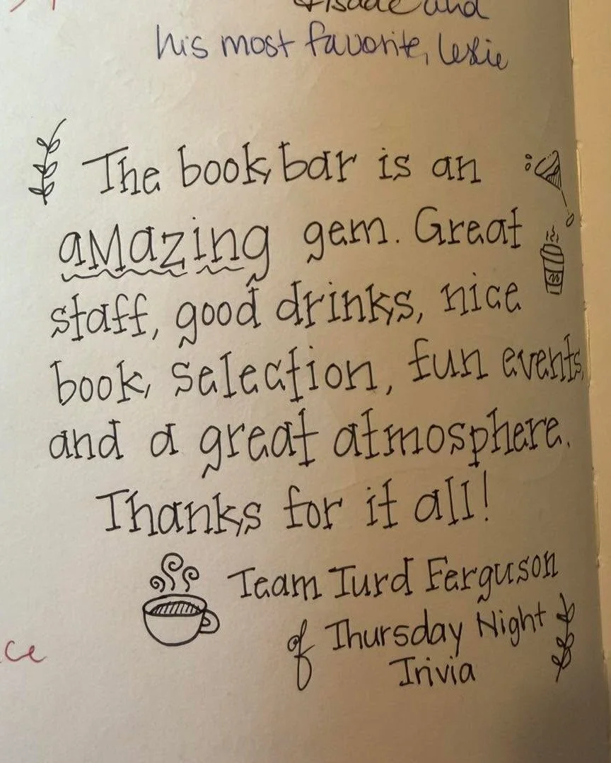 A round up of some of our latest guest book notes! π We love the love!!
•
•
•
#cafe #cocktail #mocktail #ohio #smallbusiness #coffeeshop #sanduskyohio #book #sandusky #bookstore #cheeseboard #coffee #bar #smallbusinessowner #sanduskyb