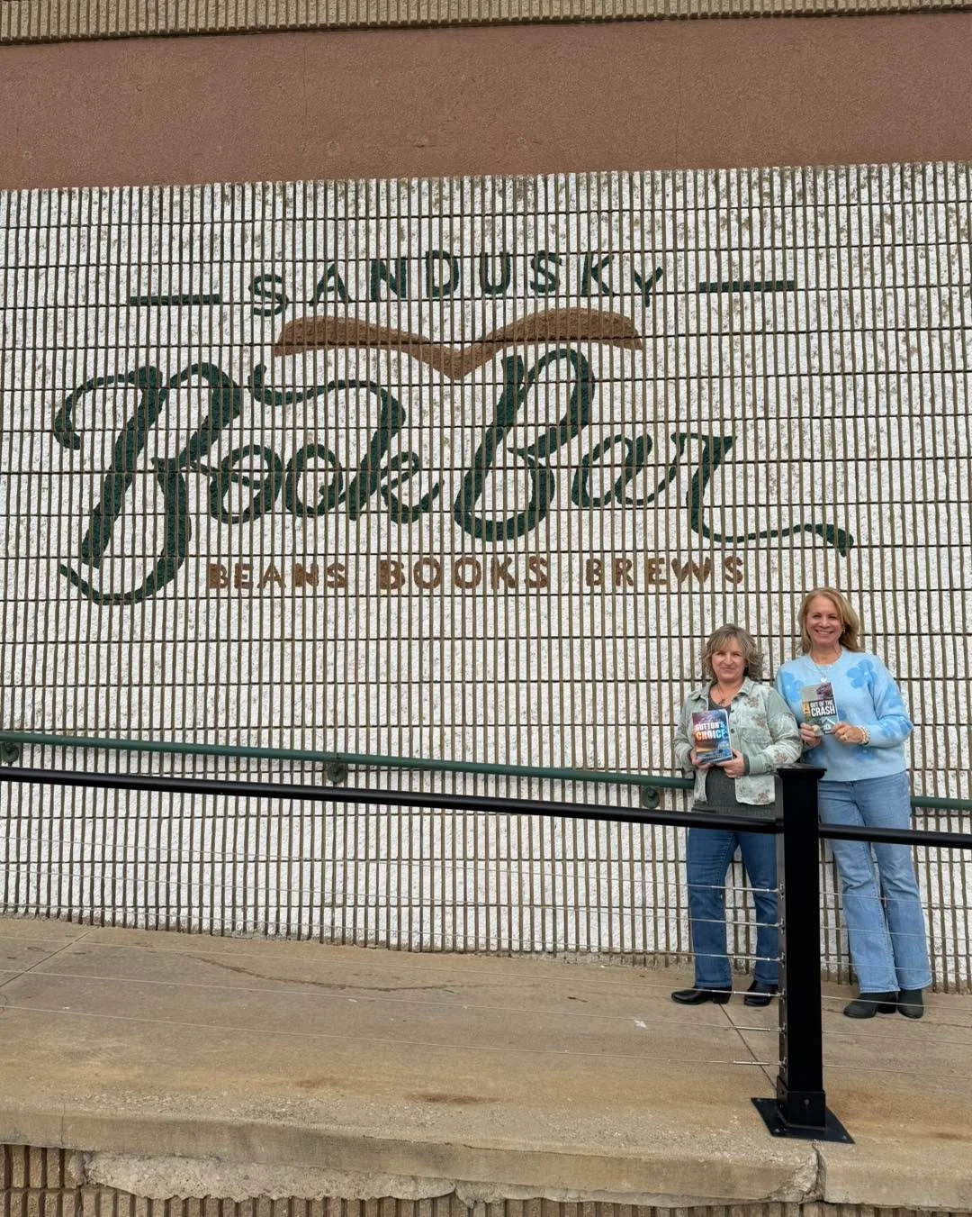 The Novel Ladies, Brenda Haas and Susan Poole, will be at the Book Bar until 3pm today! Stop by to have a chat and check out their novels, Fining Sutton&rsquo;s Choice and Out Of The Crash! 📖☕️❄️

We love supporting local authors!!
&bull;
&bull;
&bu