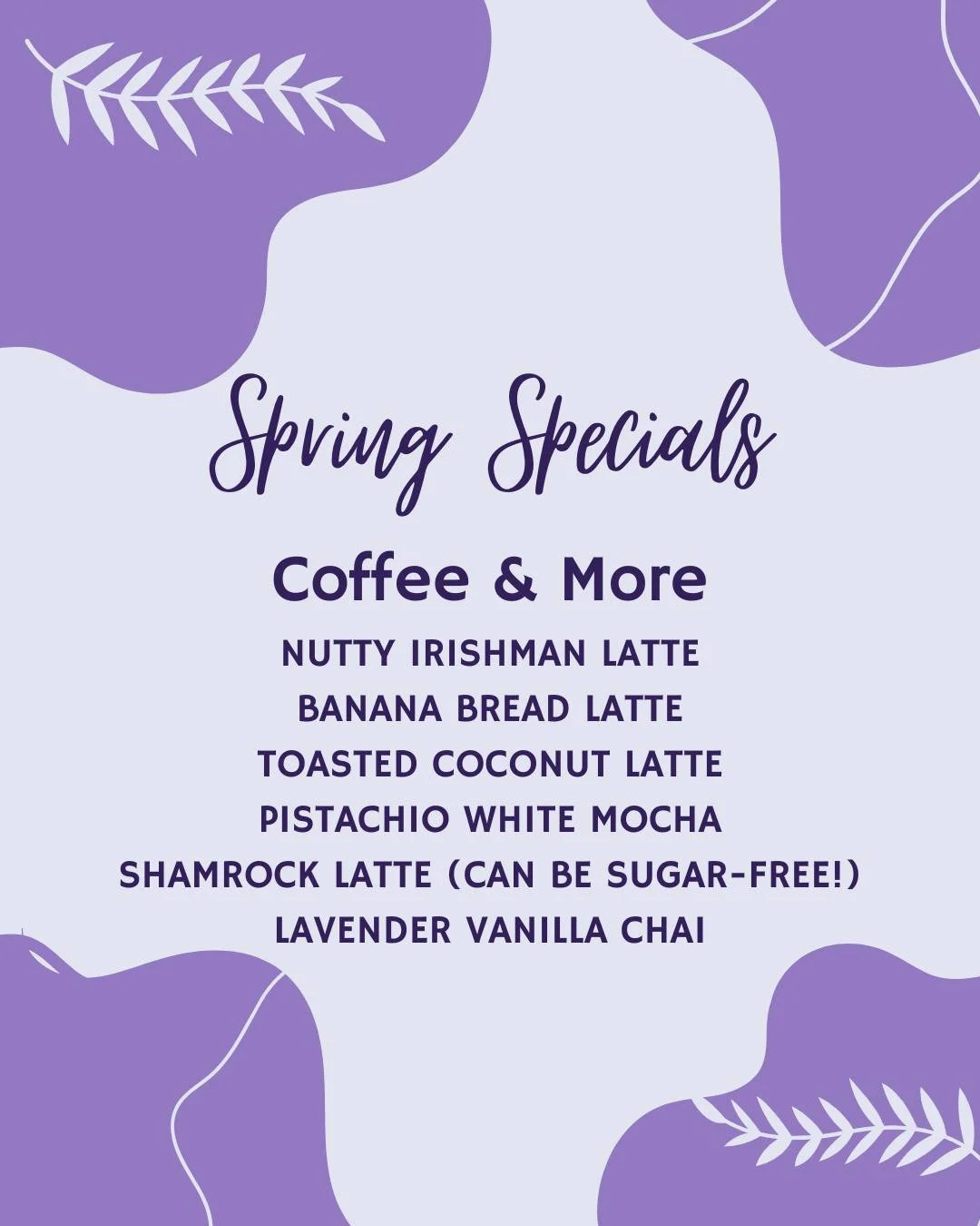 Spring has finally sprung (or something like that...) and so have new specials! Come give our newest coffees &amp; cocktails a try starting TODAY! ☕🍸

Yes, Donut's Dirty Shirley is absolutely a Dungeon Crawler Carl reference, and I won't apologize f