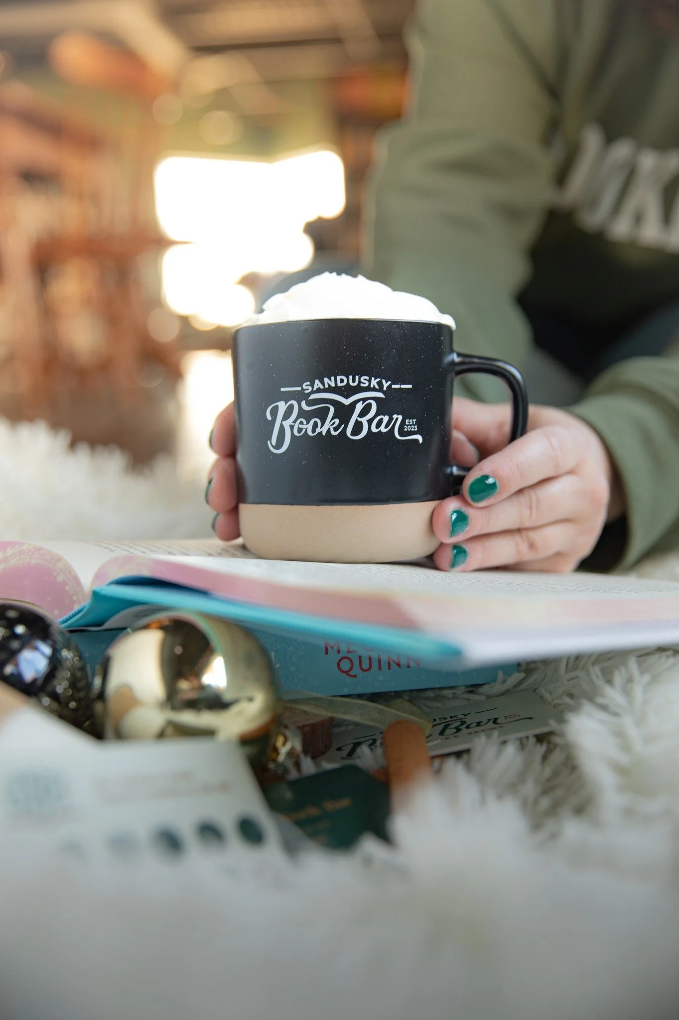 The birds are chirping but it's still a little chilly so why not come order a nice hot drink or a fun cocktail tonight at our weekly Bingo? ☕🍸
*
*
*
 #sanduskybookbar #smallbusinessowner #bar #coffee #bookstore #sanduskyohio #coffeeshop #smallbusine