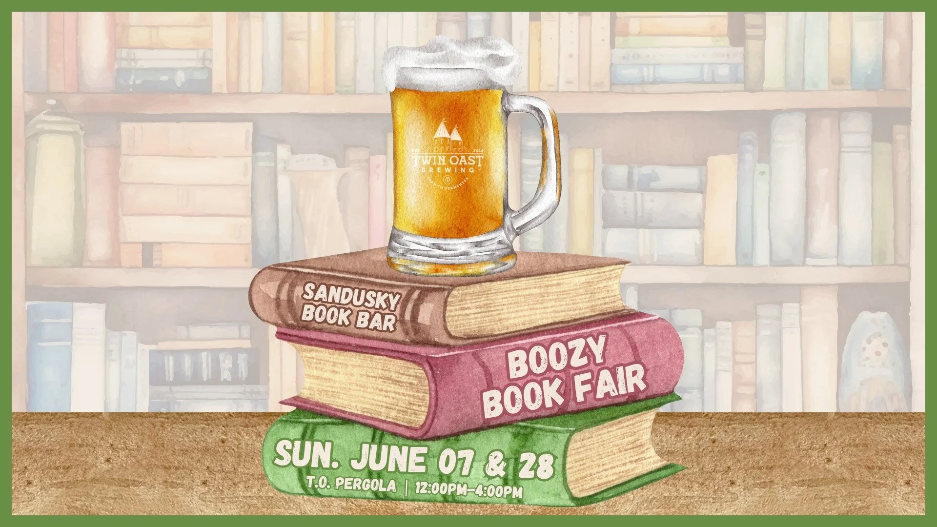 You new favorite collab is happening - we're popping up at Twin Oast THIS SUNDAY (and also Sunday the 28th!) from 1-4pm! We'll be selling books 📖, bookish merch 🛍, and our newest creation, cold bottled lattes ☕! 

We'll see you there!
*
*
*
 #sandu