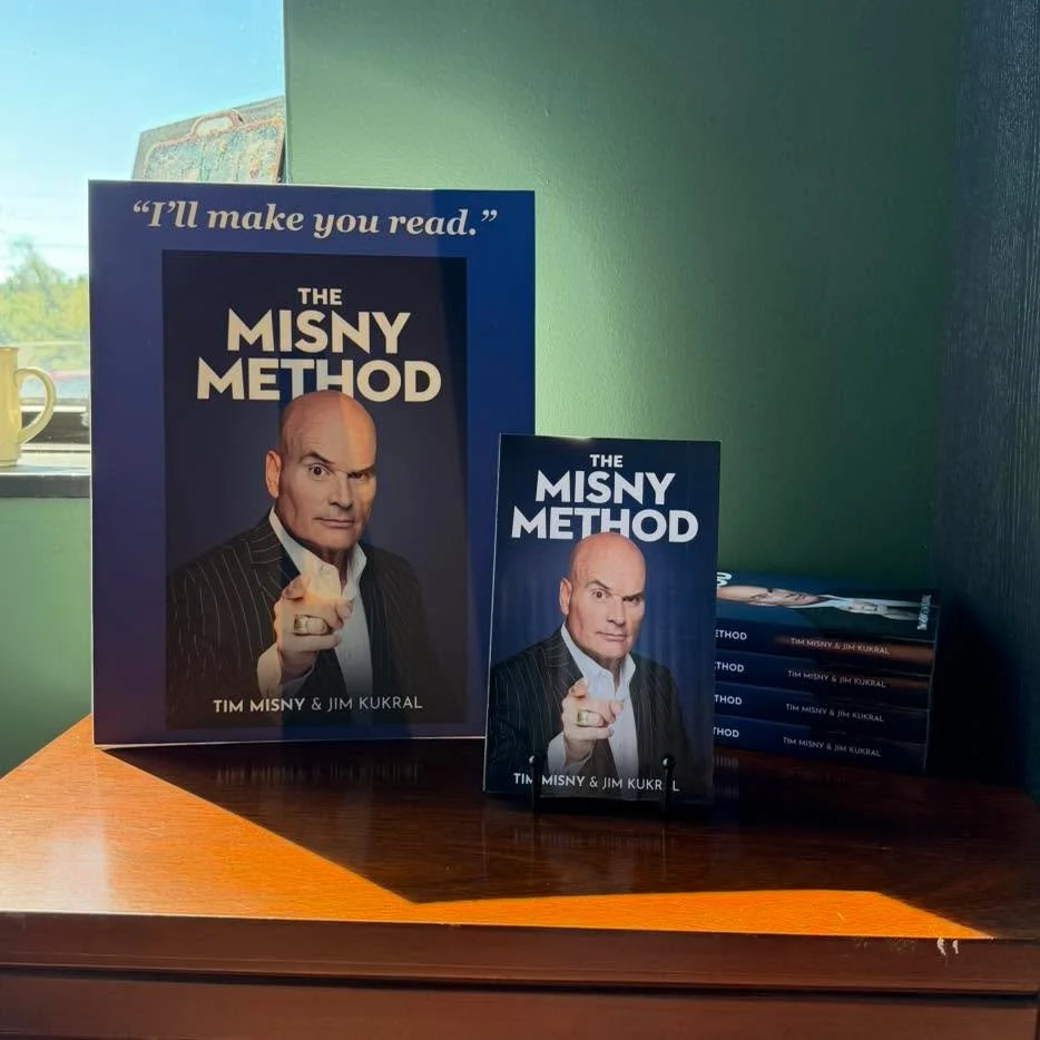 We have signed copies of THE MISNY METHOD by Tim Misny and Jim Kukral available at the Book Bar! 📖😎 

Perhaps it&rsquo;s time to think about your favorite aspiring businessperson&rsquo;s birthday or holiday gift&hellip;
&bull;
&bull;
&bull;
#cafe #