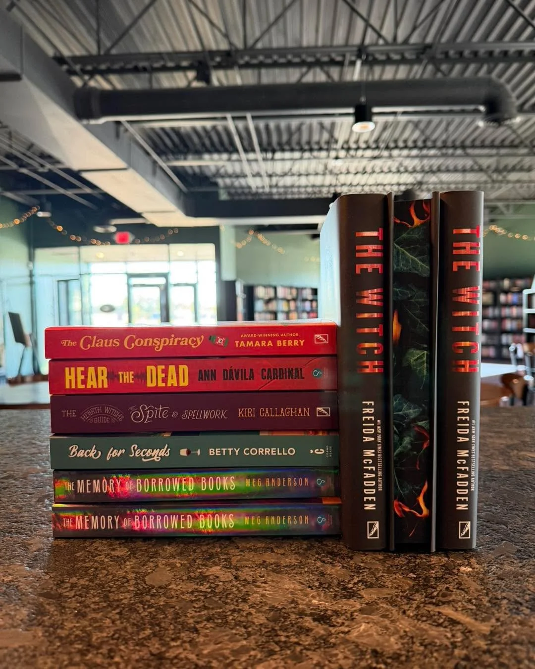 ‼️NEW BOOK ALERT‼️ 

There are some really great new ones on the shelves this week! 📖
&bull;
&bull;
&bull;
#cafe #cocktail #mocktail #ohio #smallbusiness #coffeeshop #sanduskyohio #book #sandusky #bookstore #cheeseboard #coffee #bar #smallbusinessow