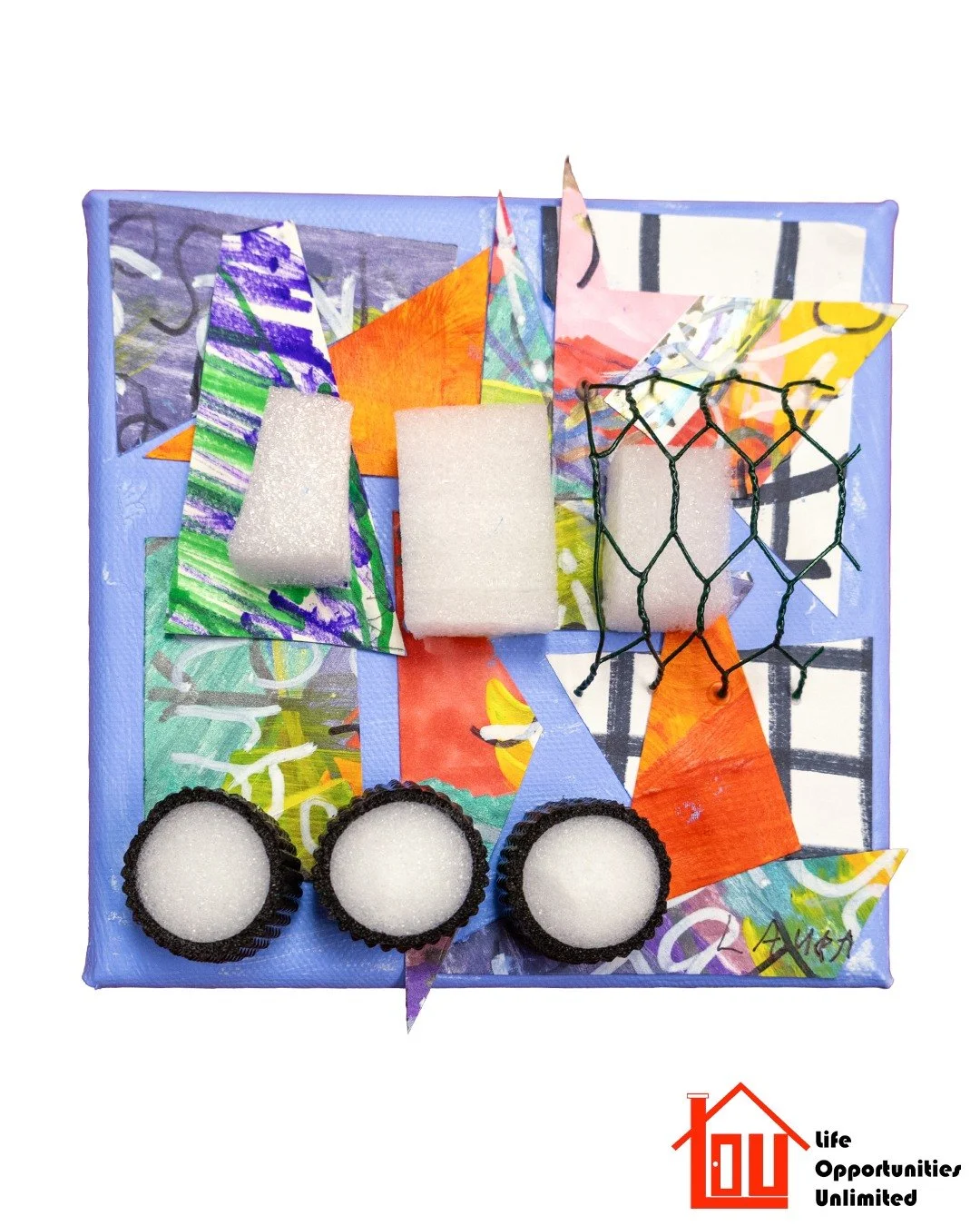 THIS WEEK @ THE ART STUDIO 🎨

The inspiration for this project comes from Richard Tuttle's post-minimalism art piece, "Compartmentalization." Clients used magazine clippings, paint, and found objects to create these abstract works. 

#Life