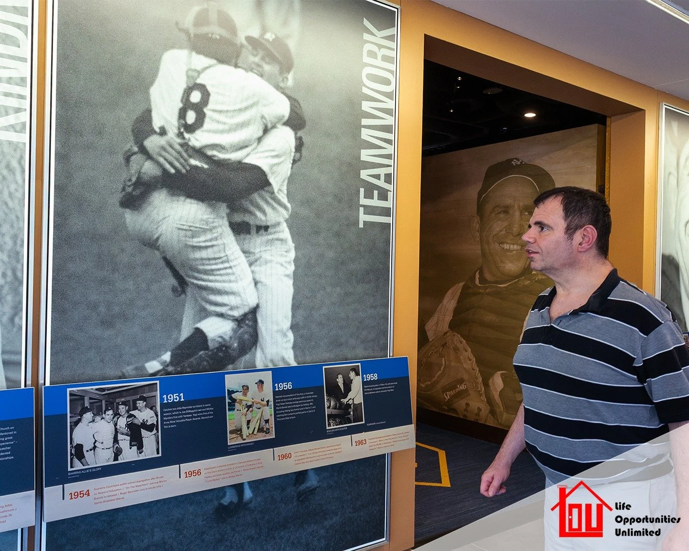 This week, The Sports Club at Life Opportunities Unlimited took a memorable trip to Montclair State University&rsquo;s Yogi Berra Museum, where they explored the life, career, and legacy of the legendary New York Yankees player Yogi Berra.⚾️🏟️

Than