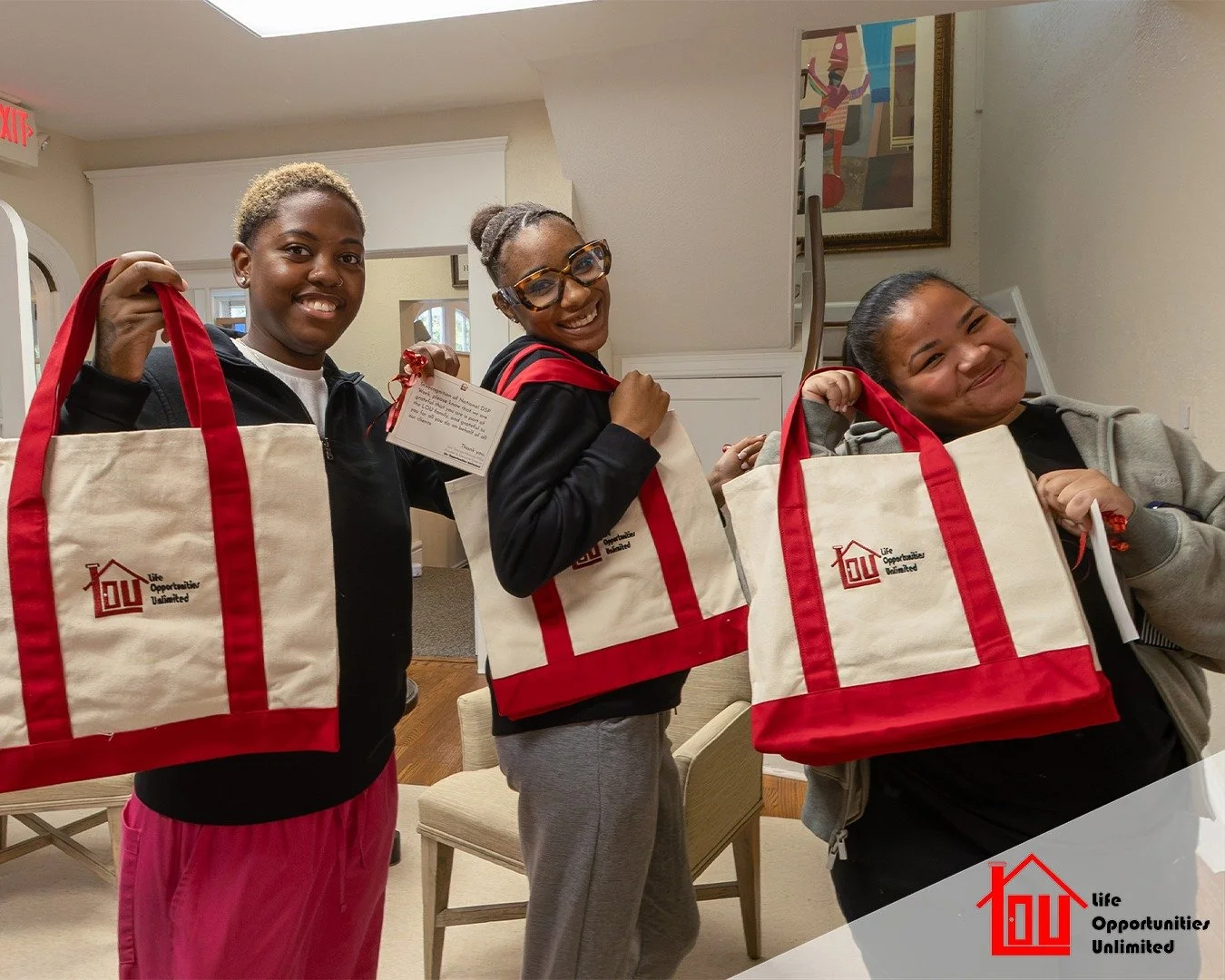 Happy Direct Support Professional Appreciation Week!

Our DSPs are the backbone of LOU; we are truly thankful for the work they do and the genuine love they have for our clients.

To celebrate them this week, we&rsquo;re gifting each of them a limite