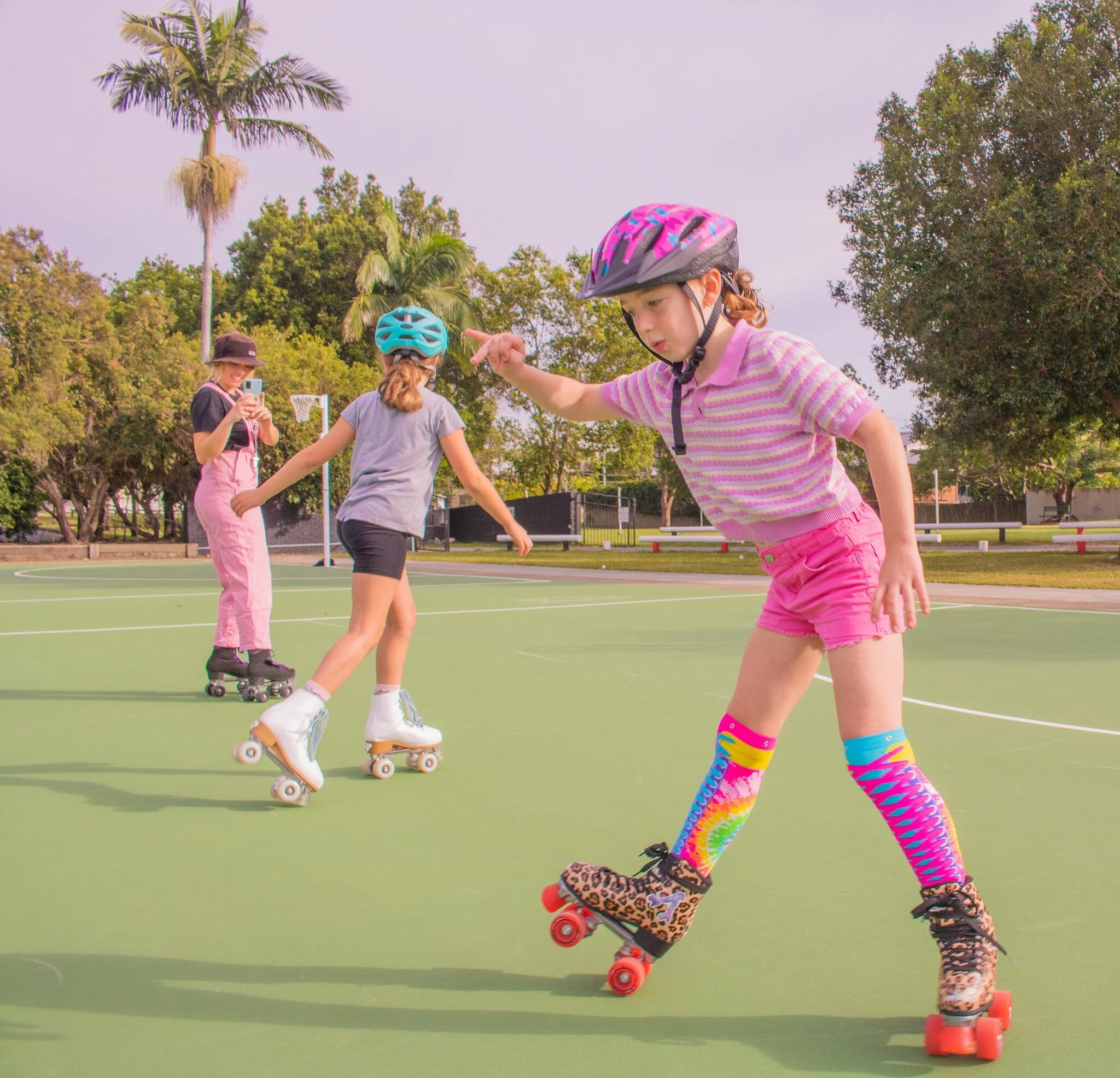 The greatest joy that us coaches experience is seeing our skaters nail those new tricks πβ Bring a friend along to one of our classes https://wobblywheelsskatelessons.as.me/