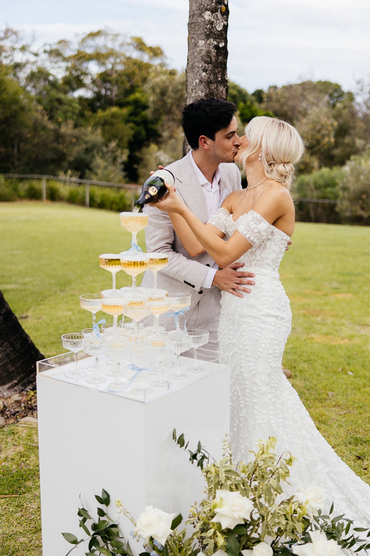 Champagne Tower