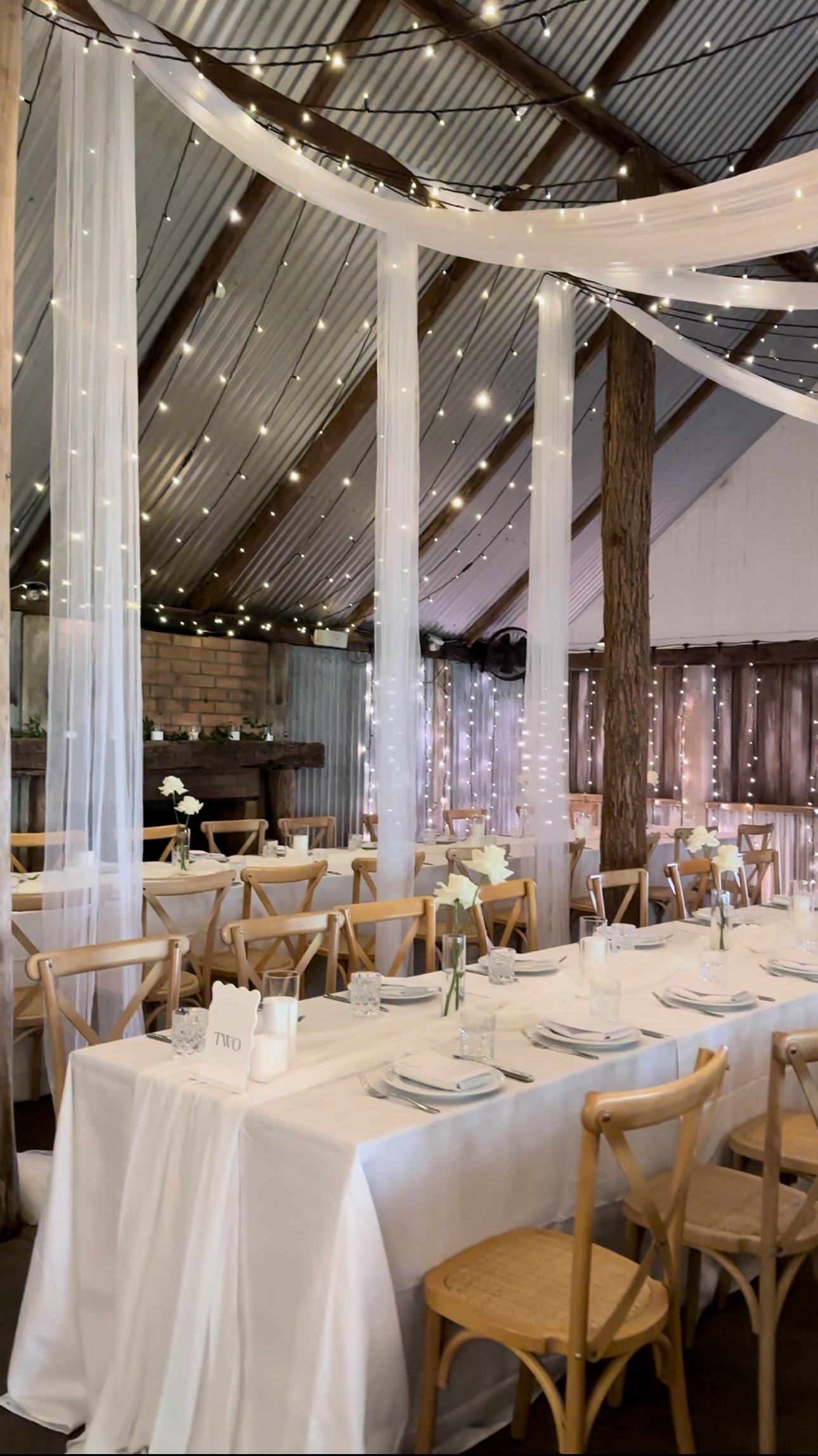 Sheer Tulle Ceiling Draping