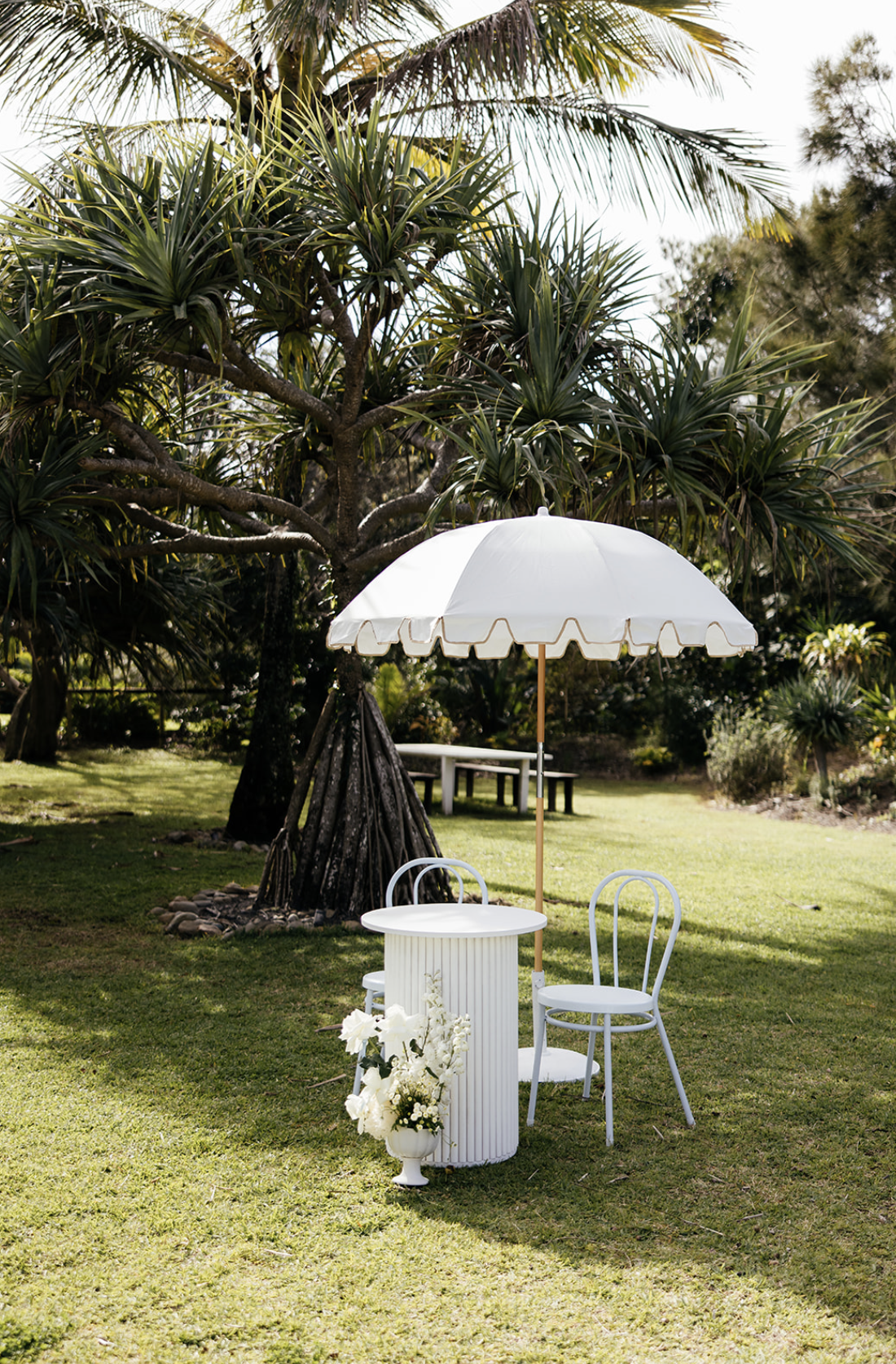 White Umbrella