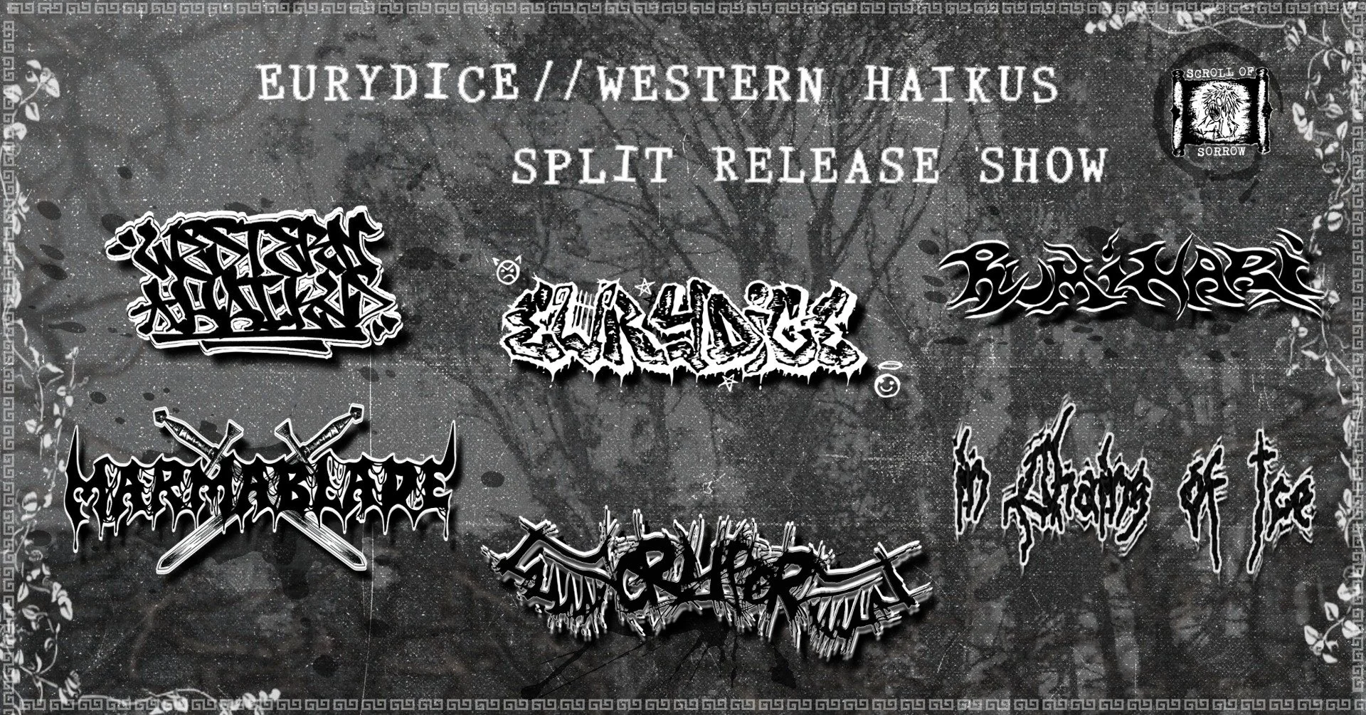 Western Haikus // Eurydice split release show