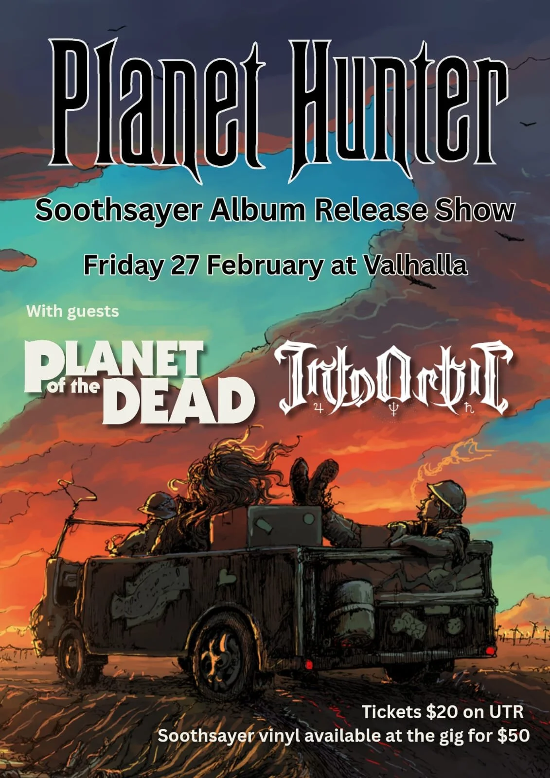 Planet Hunter - Soothsayer album release show