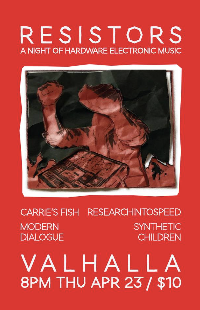 Resistors - a night of hardware electronic music 