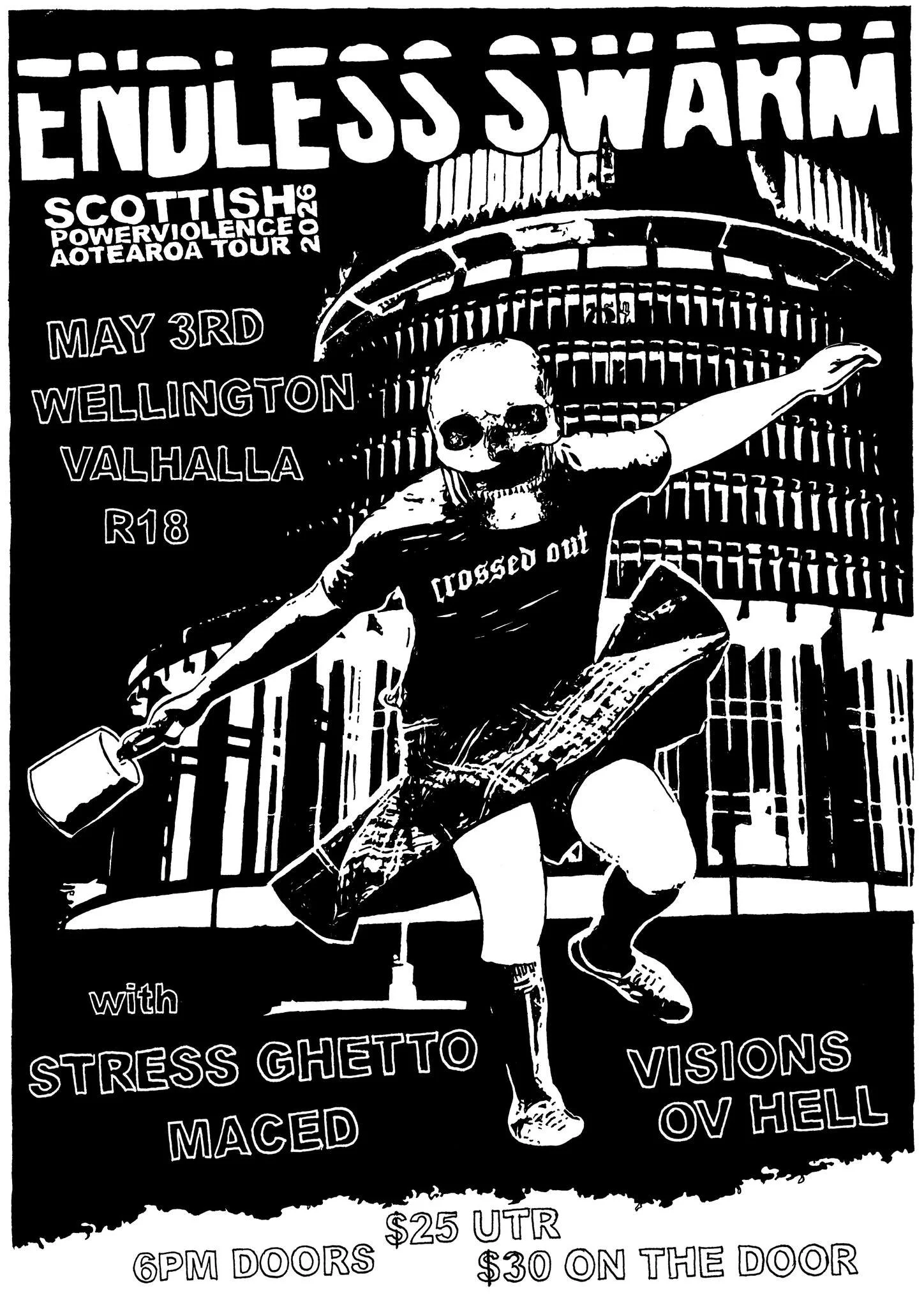 Endless Swarm: Scottish Power Violence Aotearoa Tour