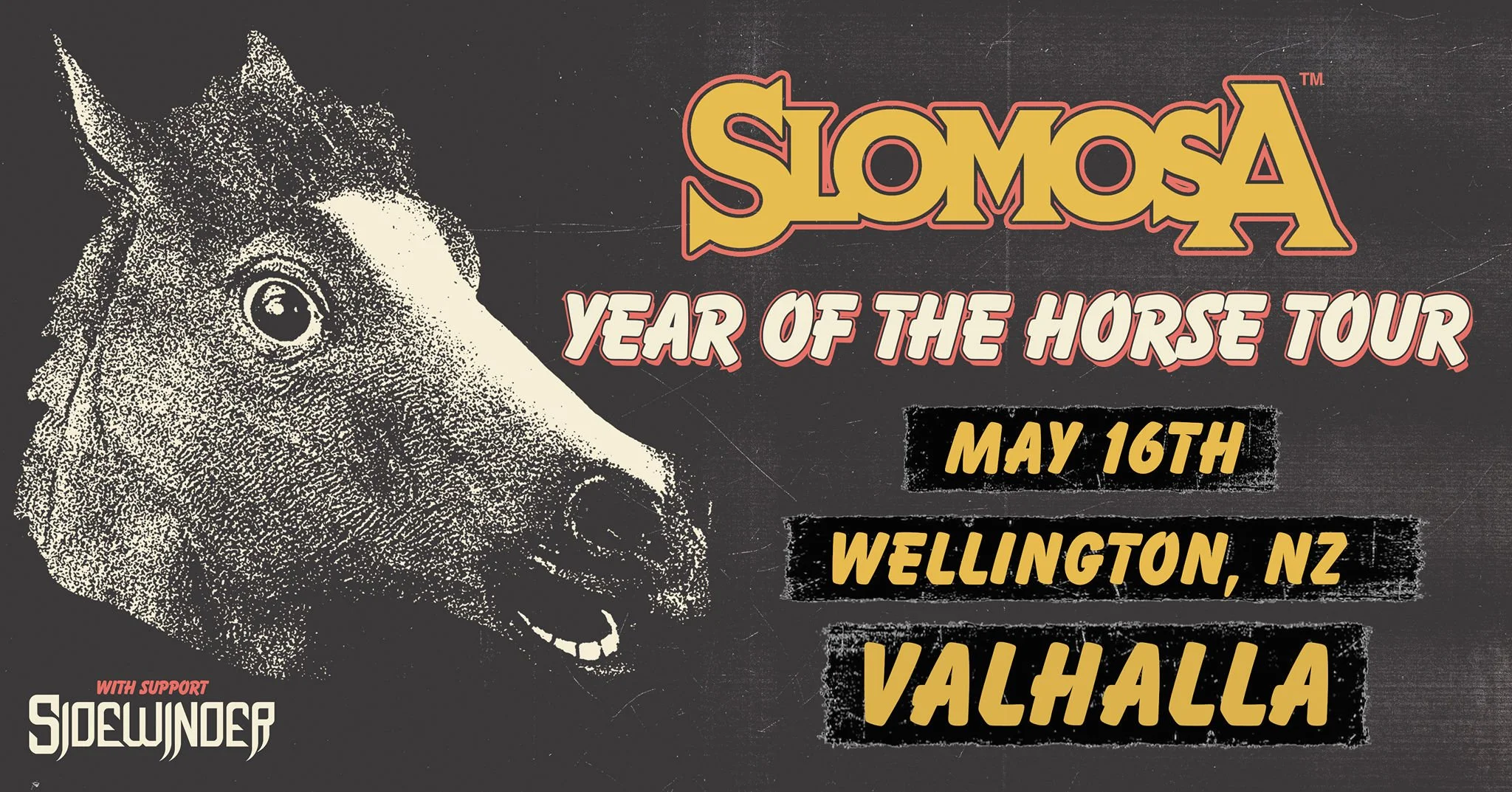 Slomosa - Year Of The Horse tour - w/ Sidewinder & Mammuthus