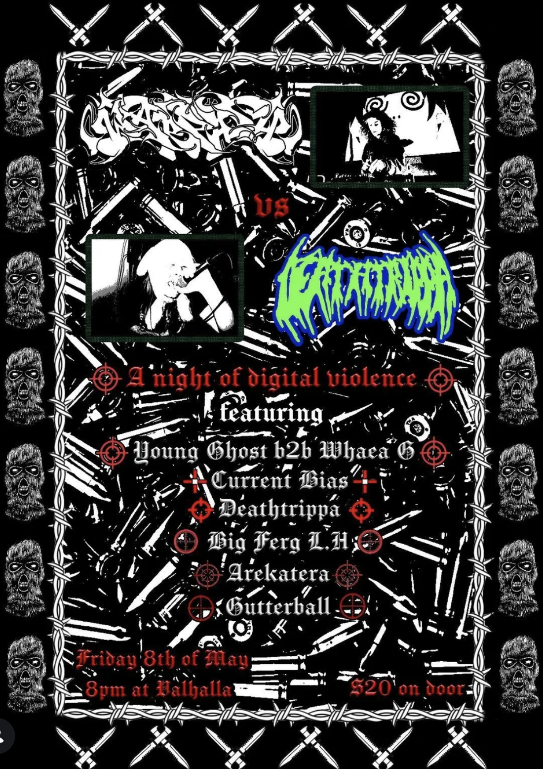 WARPATH VS DEATHTRIPPA  "A NIGHT OF DIGITAL VIOLENCE"