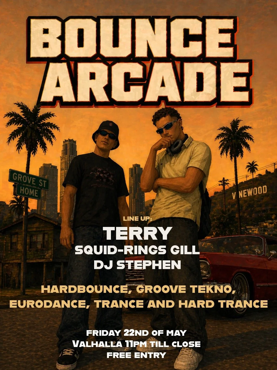 BOUNCE ARCADE; Terry & Co.