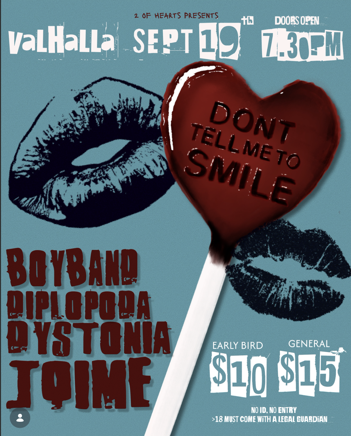 Don't Tell Me To Smile | All female fronted bands!