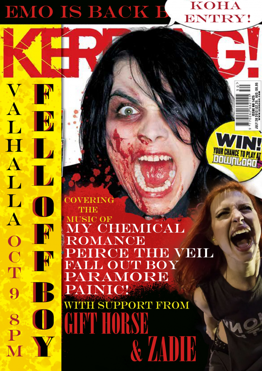 Emo Is Back - Free/koha Entry