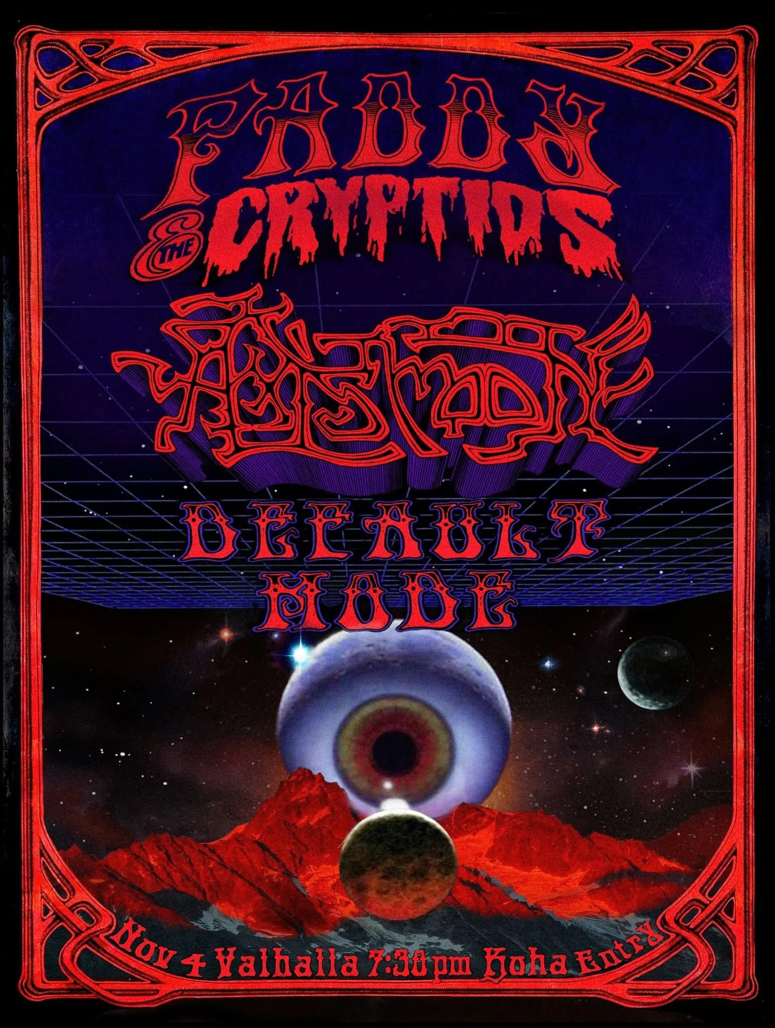 Default Mode w/ Paddy and the Cryptids & Axis Moon
