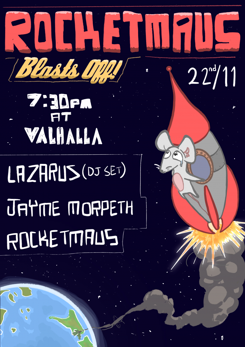 Rocketmaus Blasts Off!