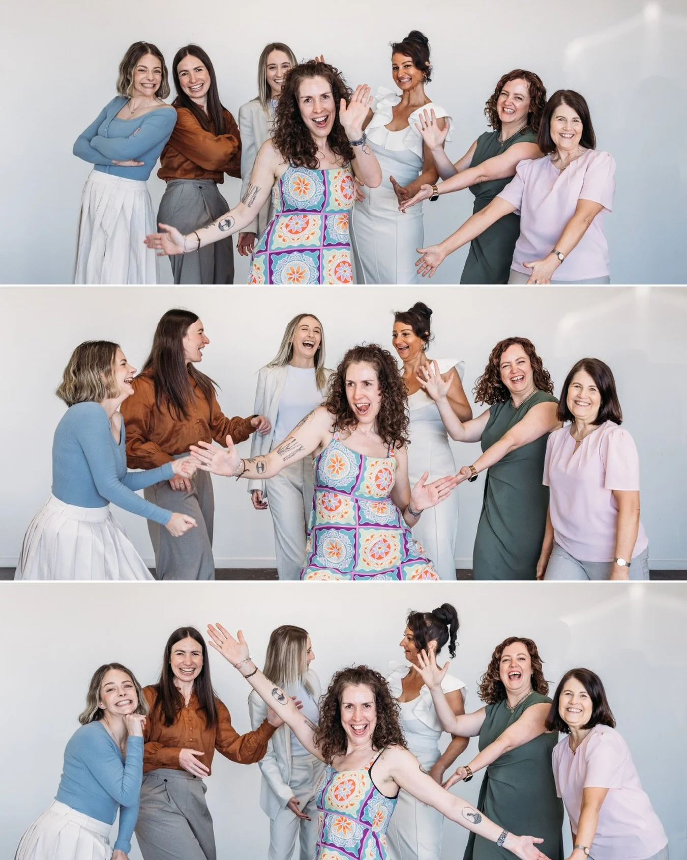 Nothing to see here - Just your girl photobombing @jacobsandlowe group shoot. Because of course.