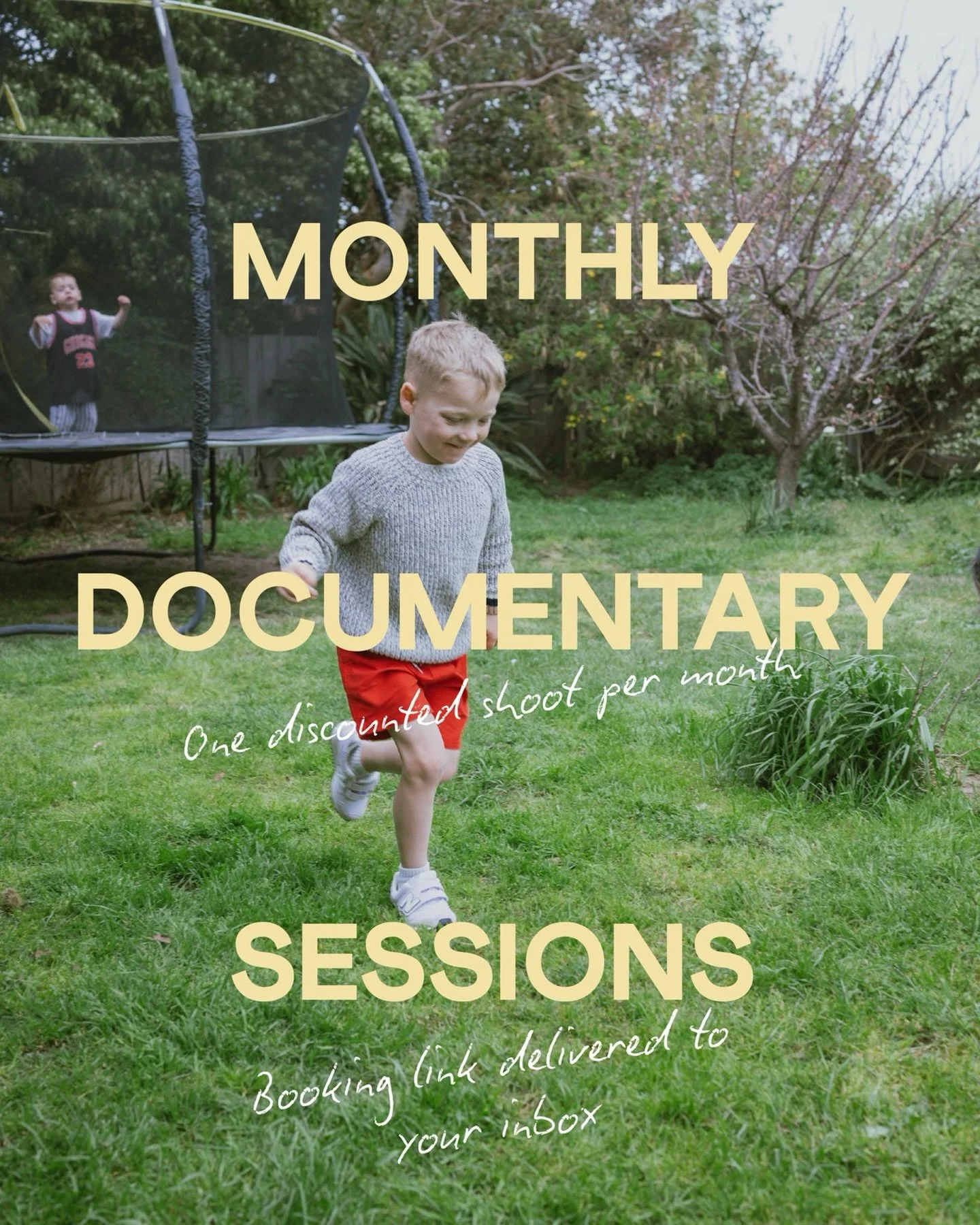 Incase you missed it, I&rsquo;m doing one discounted documentary-style session each month this year, and March&rsquo;s session is about to happen!

When I say discounted, these shoots are 60% off the usual price, so it is a very tasty discount and a 