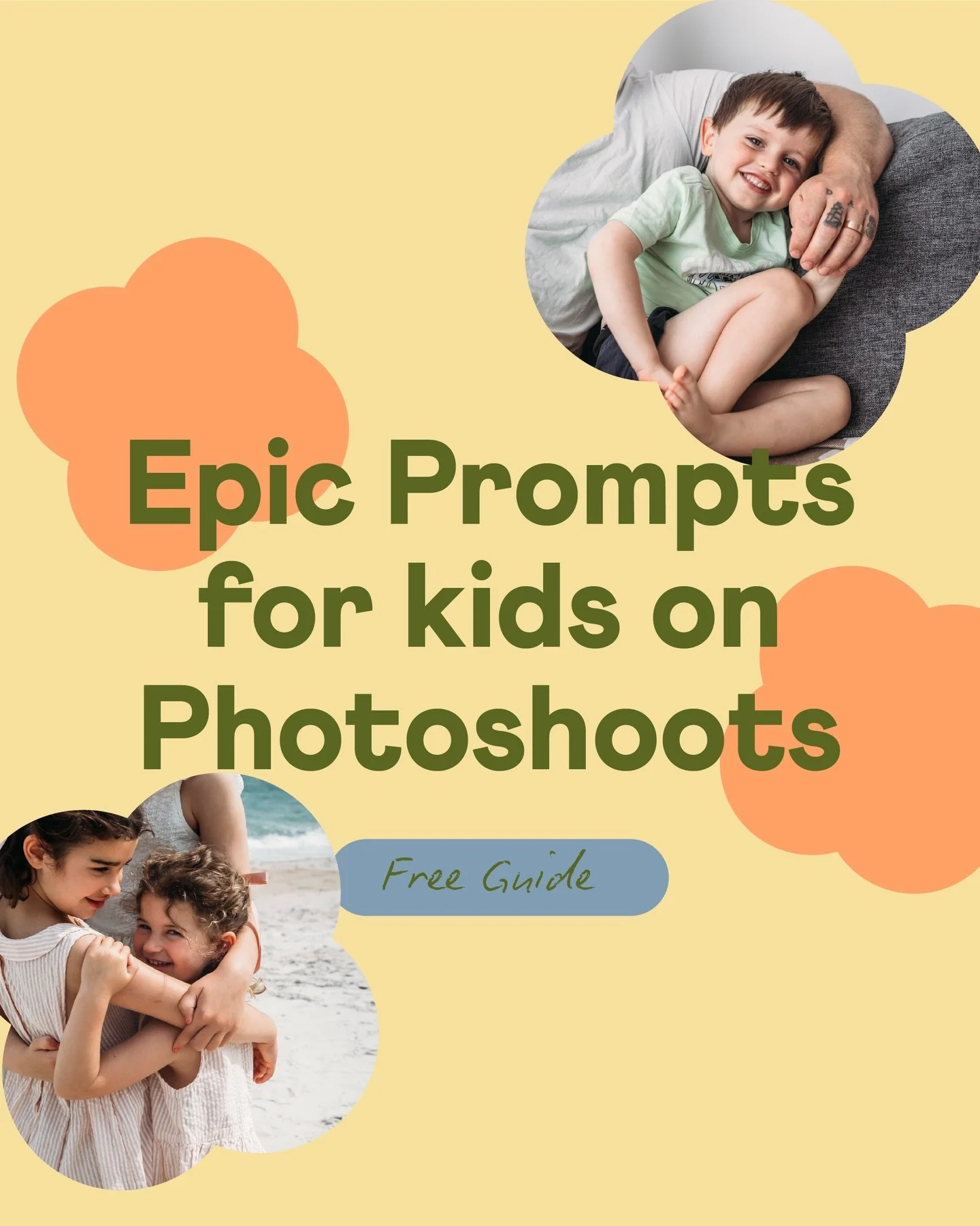 Most kids hear &ldquo;stand here and smile&rdquo; and immediately do the opposite. Because&hellip; duh. It&rsquo;s boring AF to stand still and be quiet.

If things feel a bit stuck, I&rsquo;ll usually just nonchalantly nudge things along and then ge